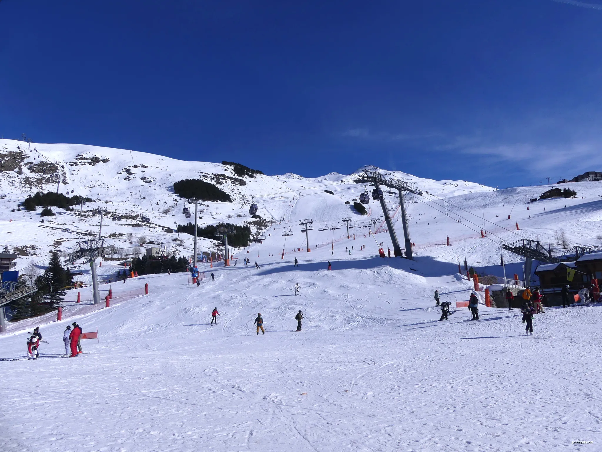 Mont de la Chambre au départ des Ménuires