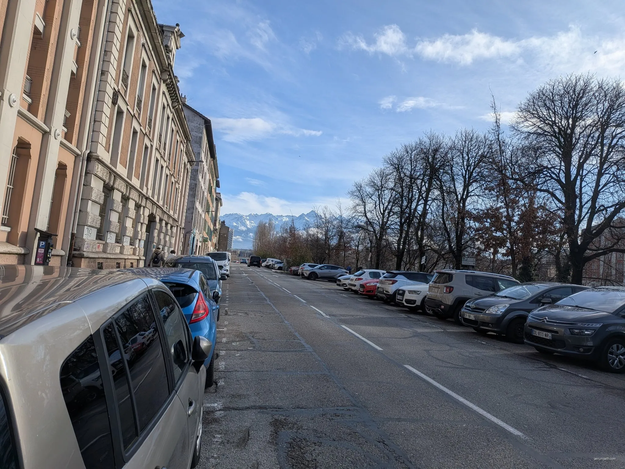 Voie Verte de la digue de l'Isère en amont de Grenoble