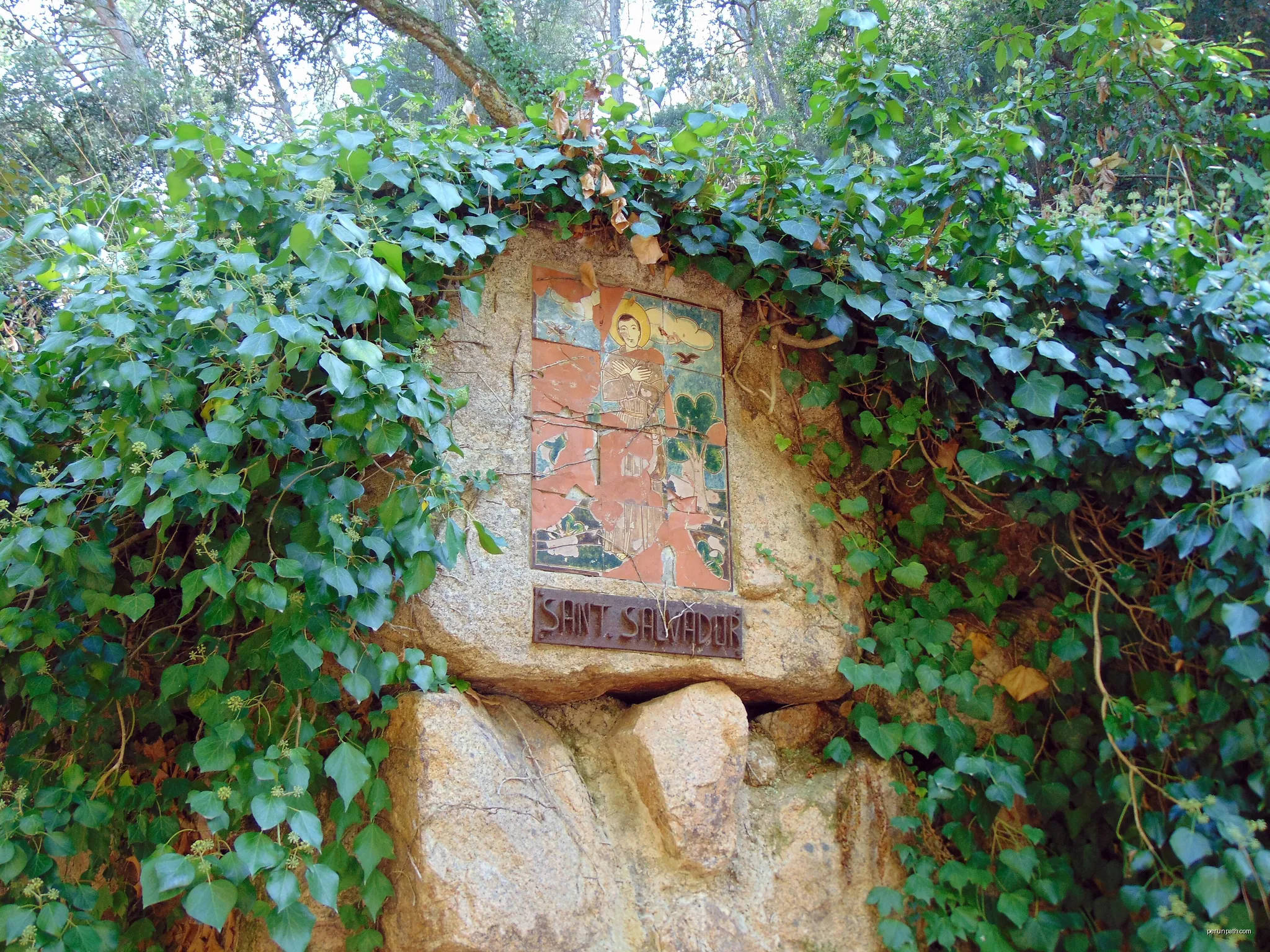Parc de Sant Salvador (Santa Coloma de Farners) | Autor: Josep Maria Viñolas Esteva | Licencja: CC BY-SA 4.0 | Źródło: Wikimedia Commons