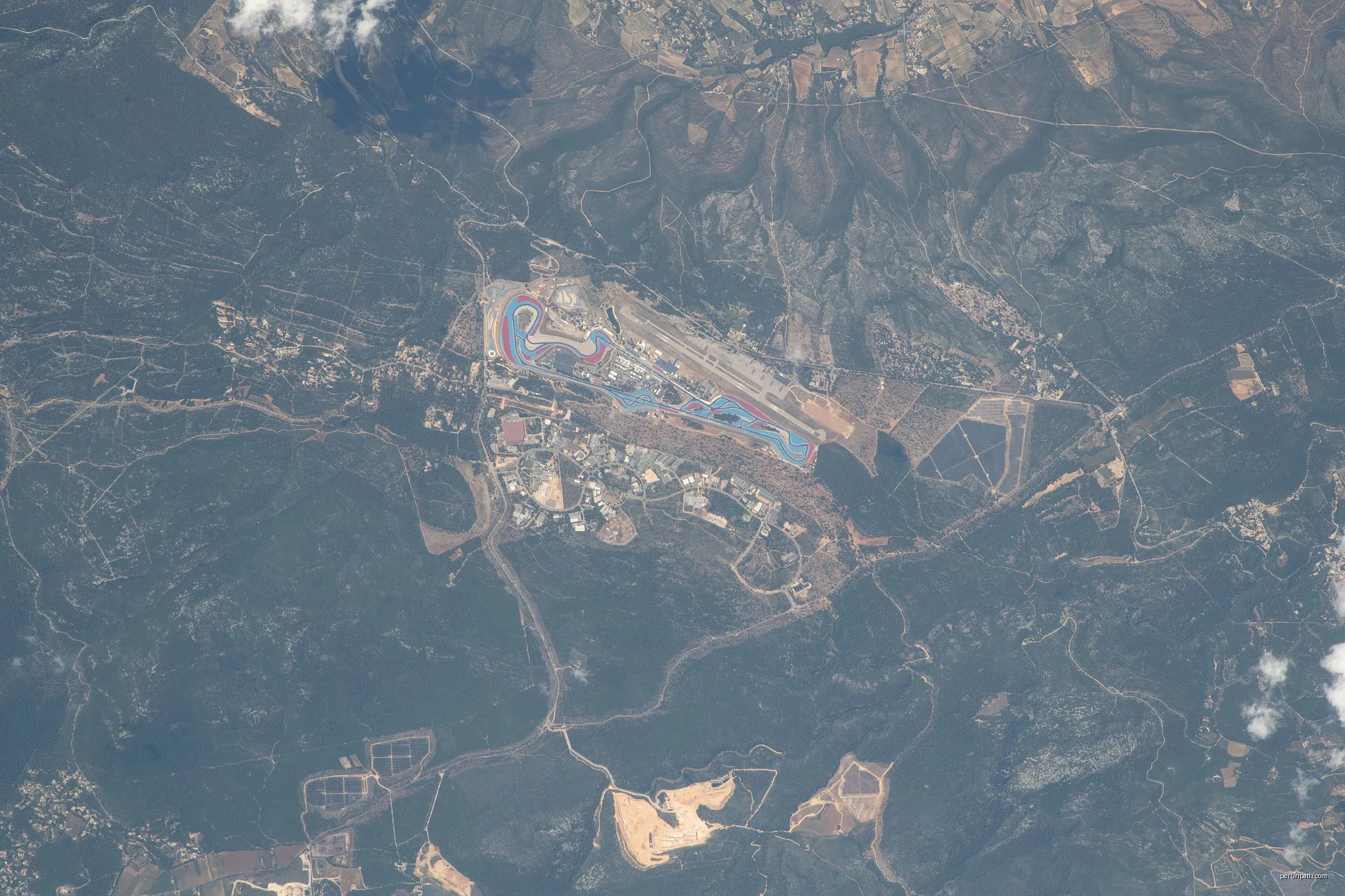 View of France taken during ISS Expedition 56. | Autor: Earth Science and Remote Sensing Unit, NASA Johnson Space Center | Licencja: Public domain | Źródło: Wikimedia Commons