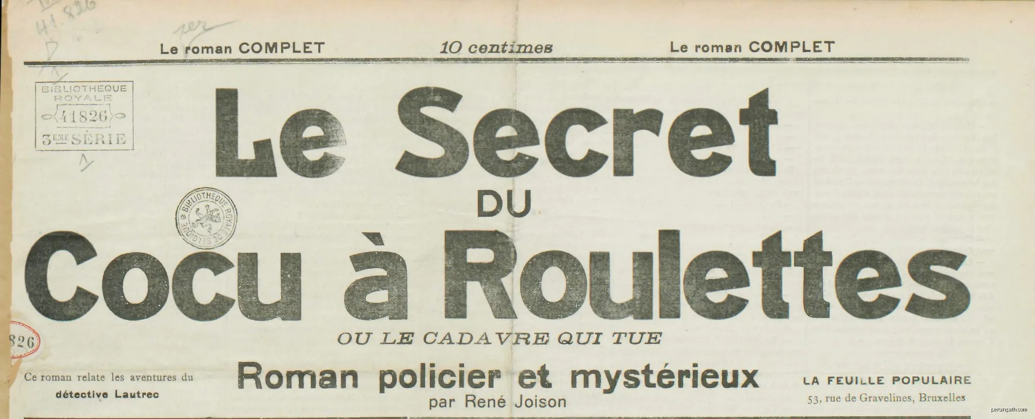 Serre Cocu - ?