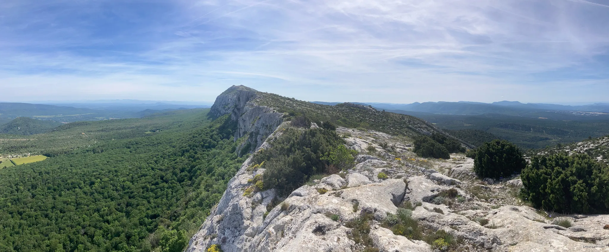 The beech forest of Sainte-Baume and the Mediterranean plateau | Autor: Imac.vincent | Licencja: CC BY-SA 4.0 | Źródło: Wikimedia Commons