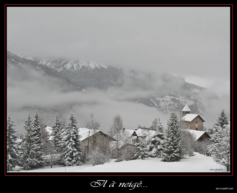 Parcours Rando Ski de Pré-Rouge