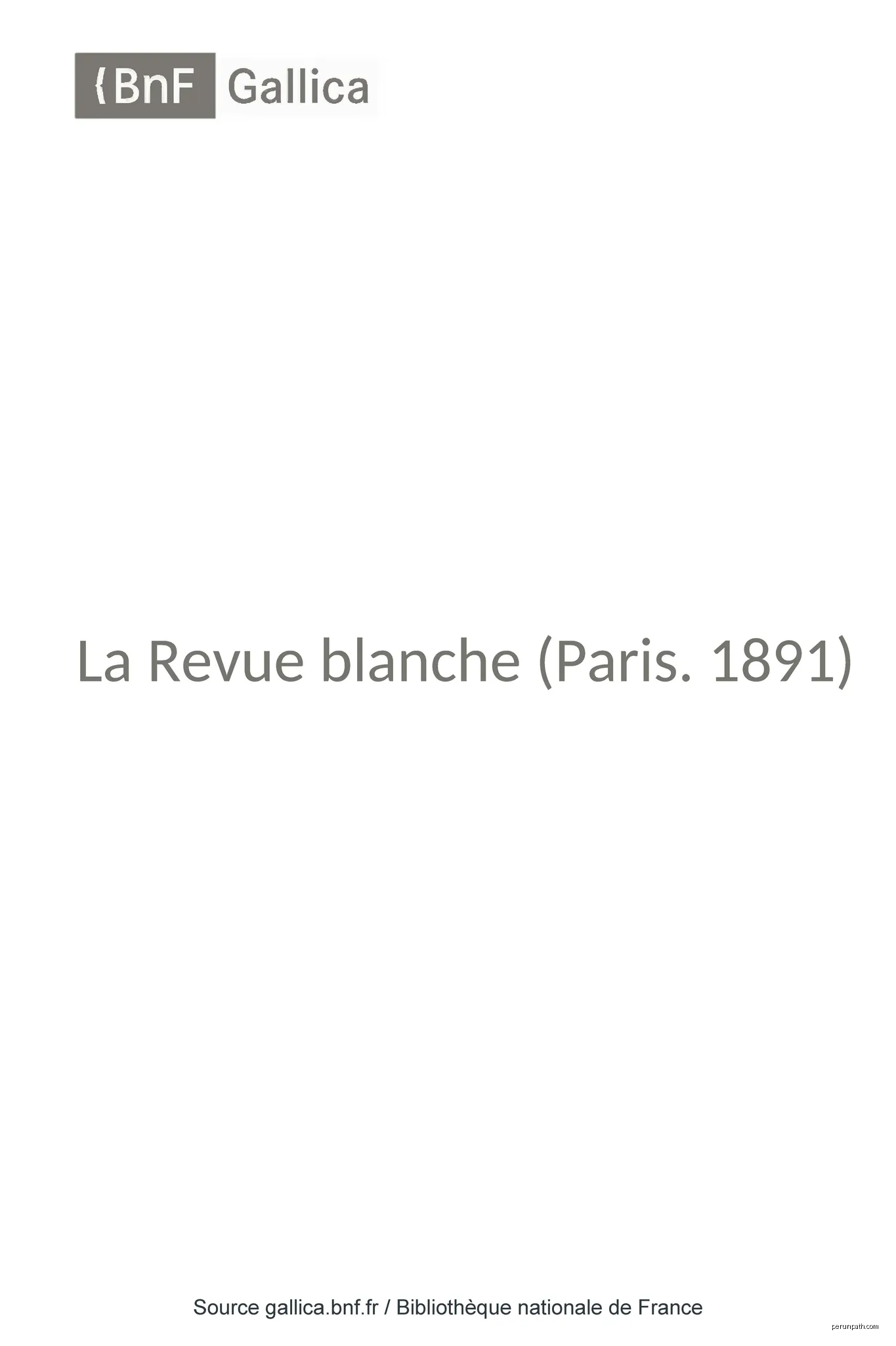 La Revue blanche, tome 8, 1895. | Autor: collectif | Licencja: Public domain | Źródło: Wikimedia Commons