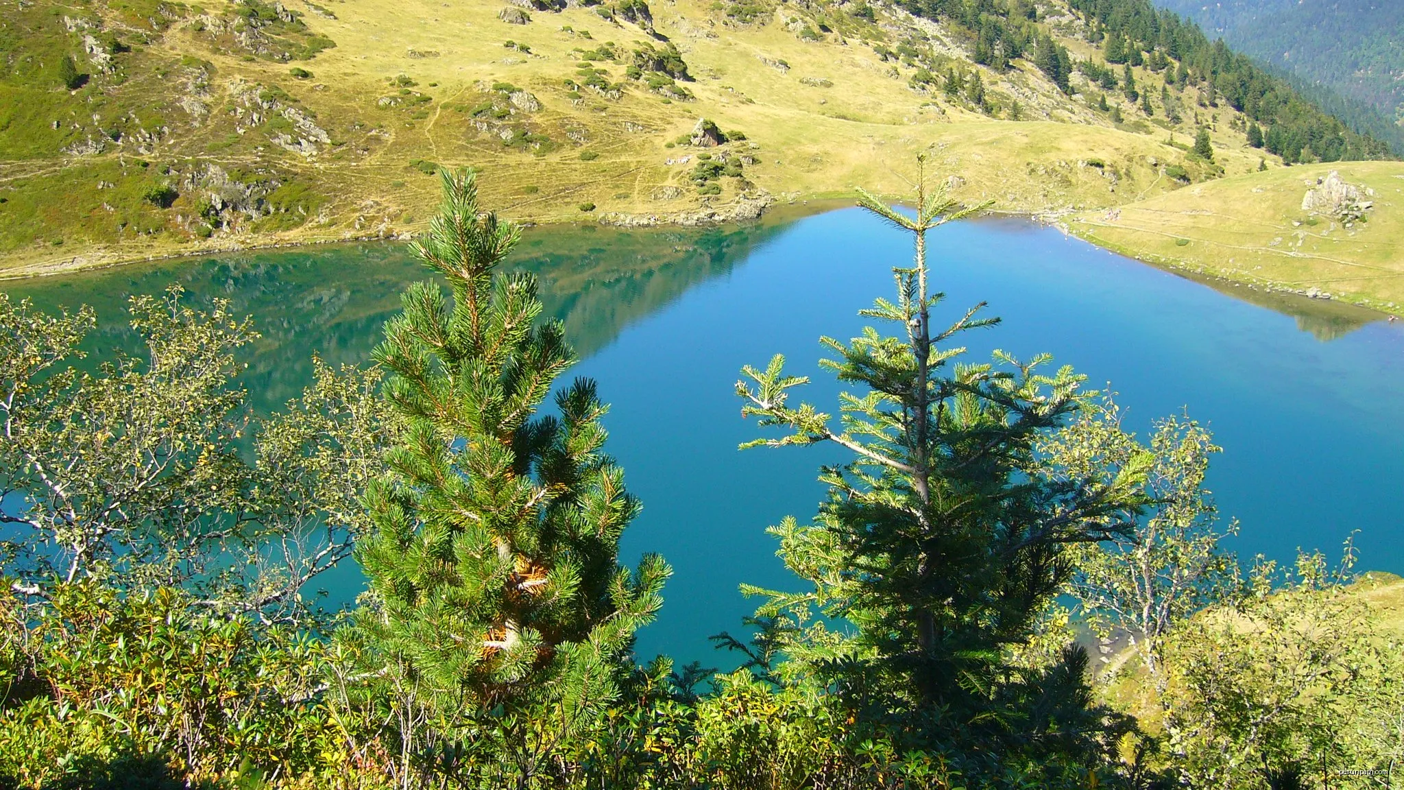 Lac de Bareilles et Mont Né