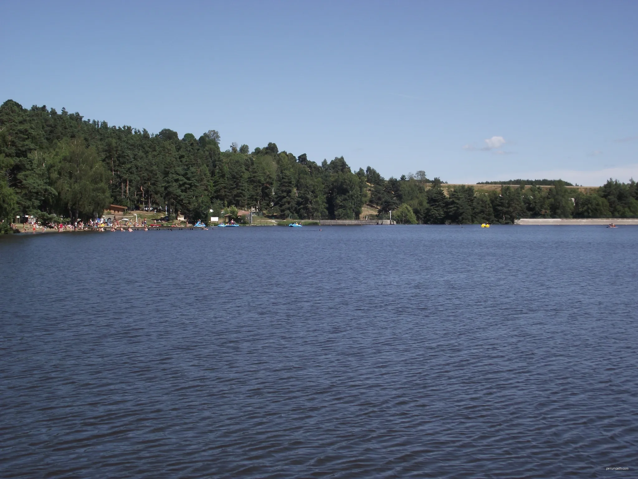 Le lac du Moulinet