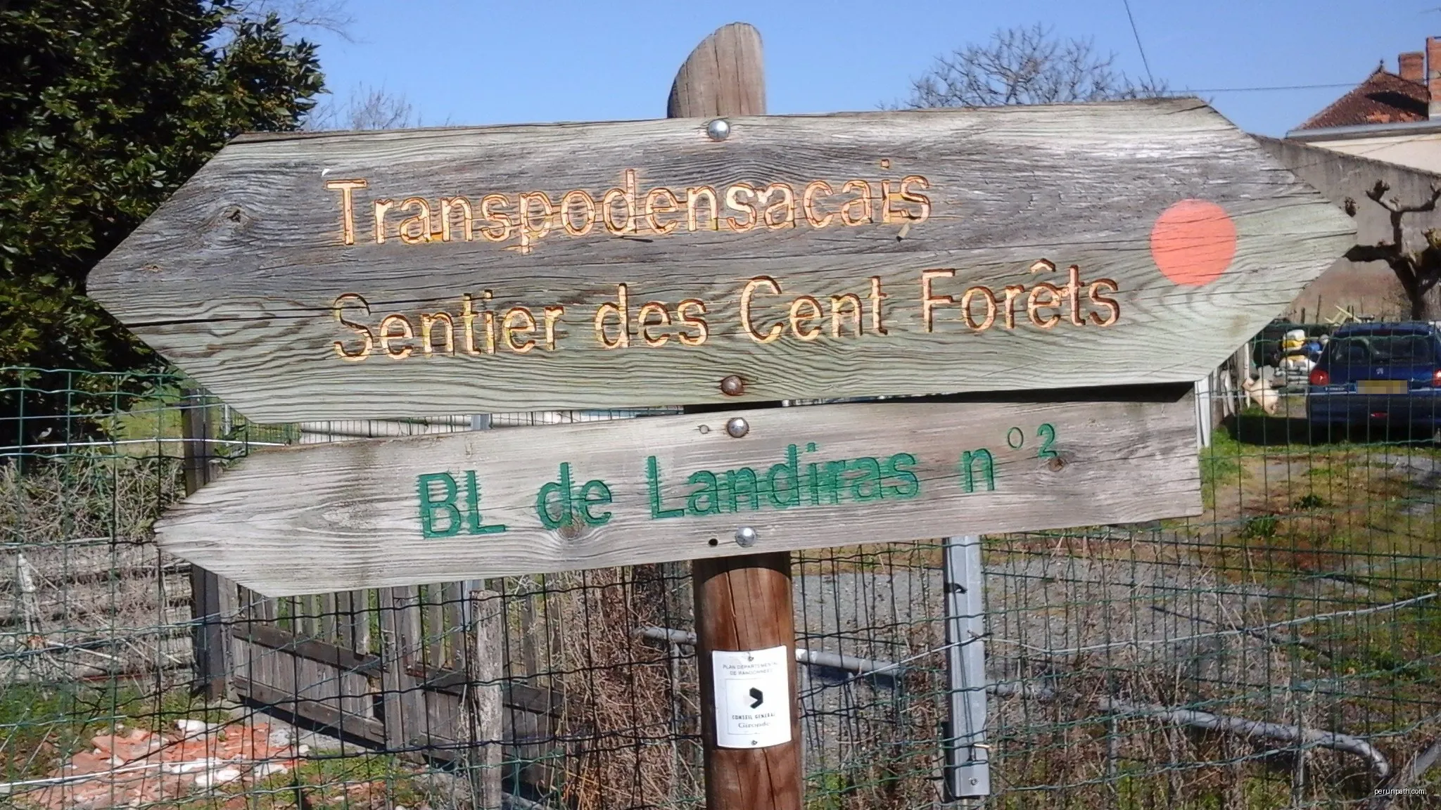 Boucle de Landiras nº 1 : boucle locale