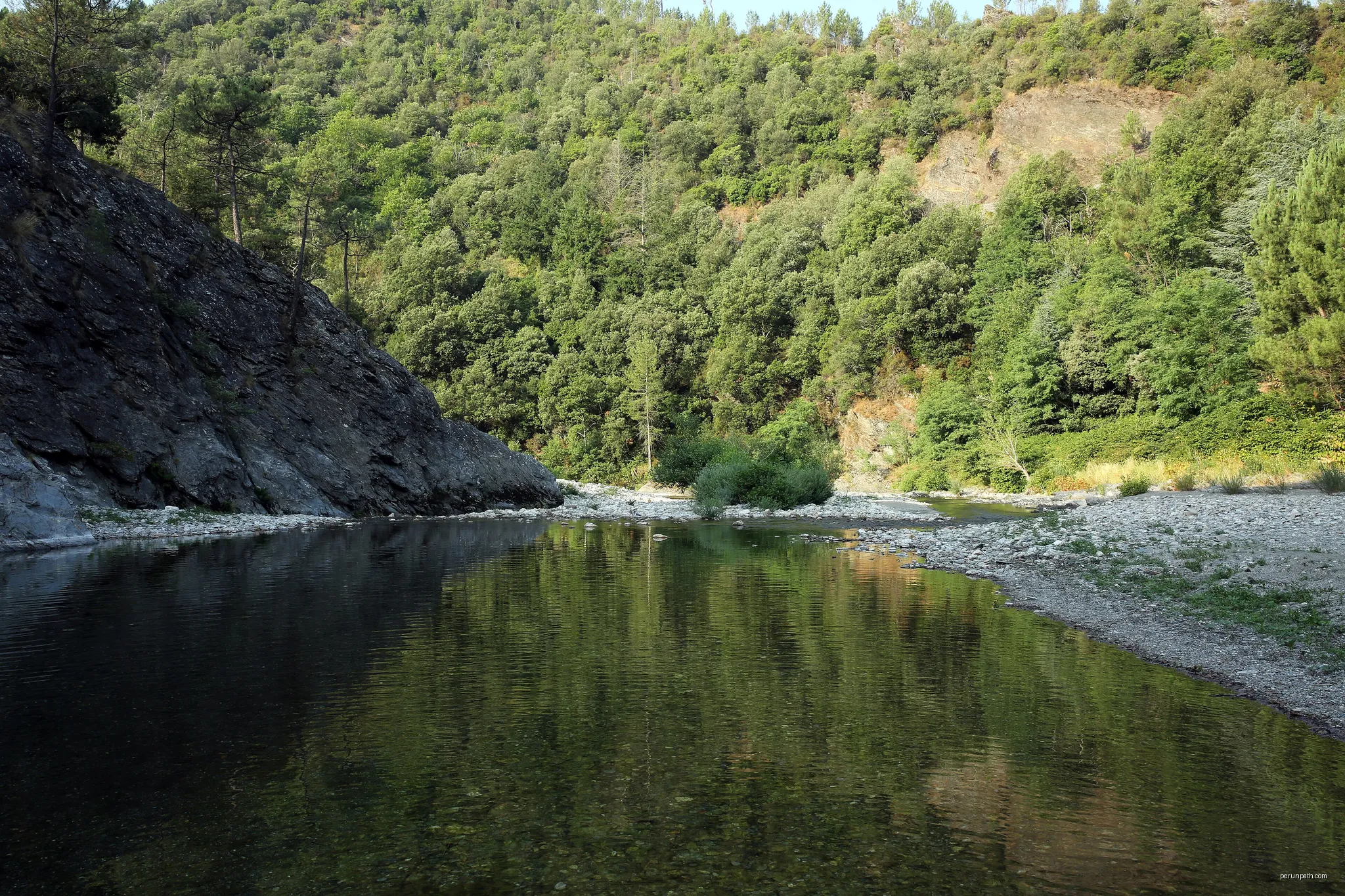Les berges du Gardon