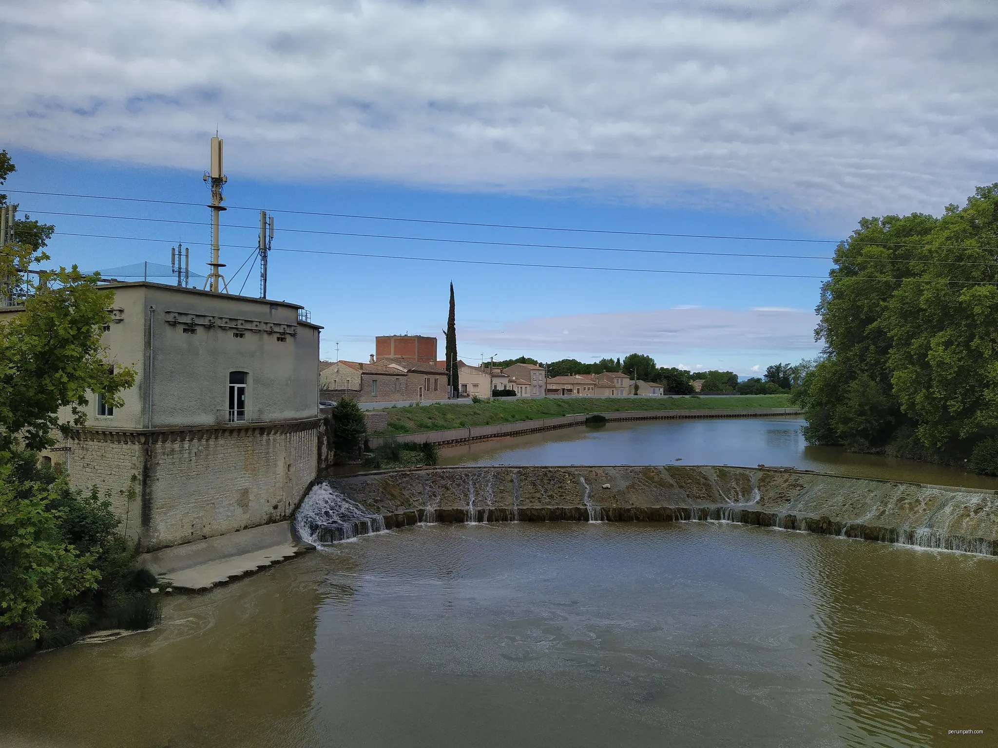 Vue du Vidourle depuis le Pont Boulet | Autor: Amélie Nespoulous | Licencja: CC BY-SA 4.0 | Źródło: Wikimedia Commons