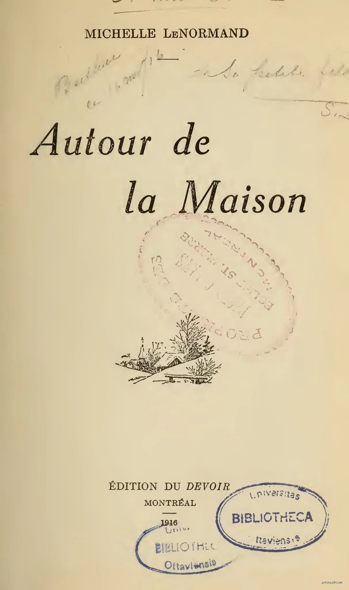 Autour de la Maison du Parc