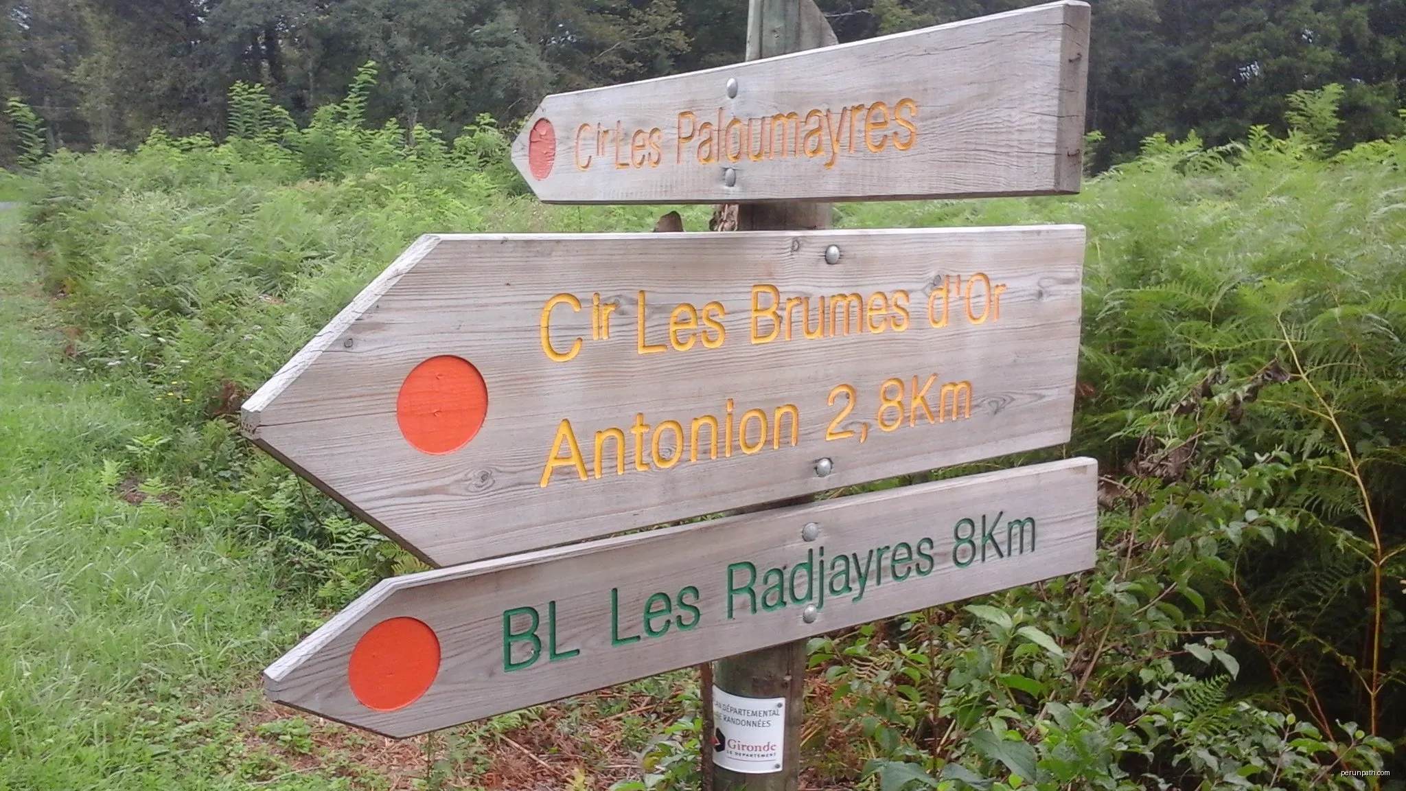 Les Radjayres : boucle locale
