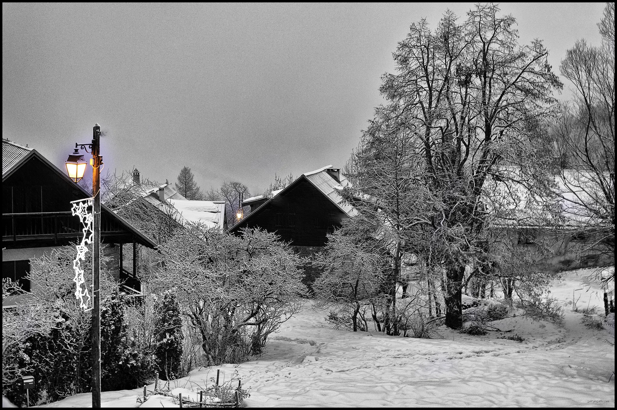 Parcours Rando Ski de Pré-Rouge