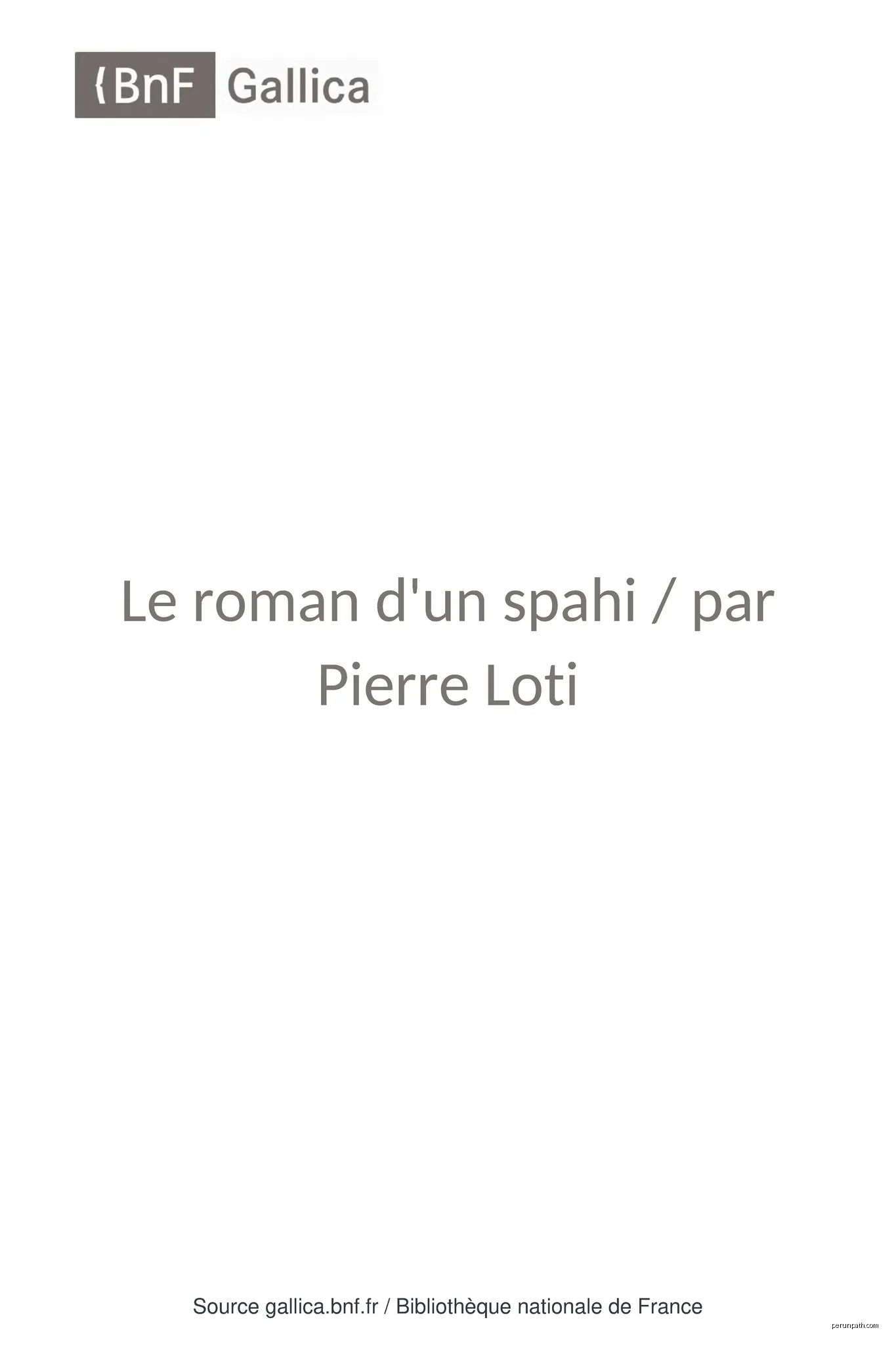 File:Loti - Le Roman d’un spahi, 1881.djvu | Autor: Pierre Loti | Licencja: Public domain | Źródło: Wikimedia Commons