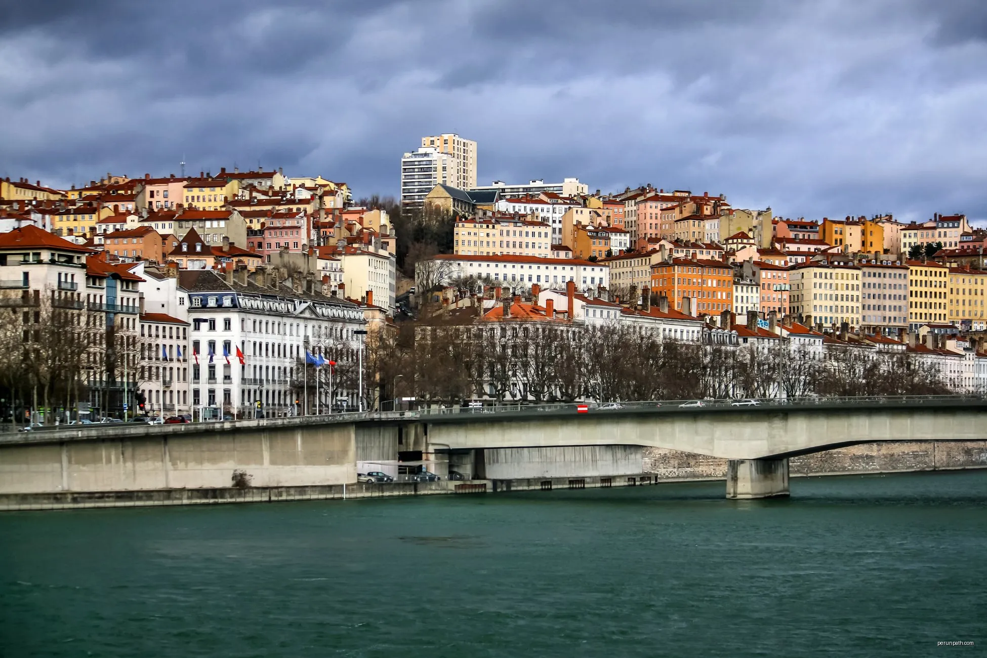 Voie Verte des Berges du Rhône à Lyon