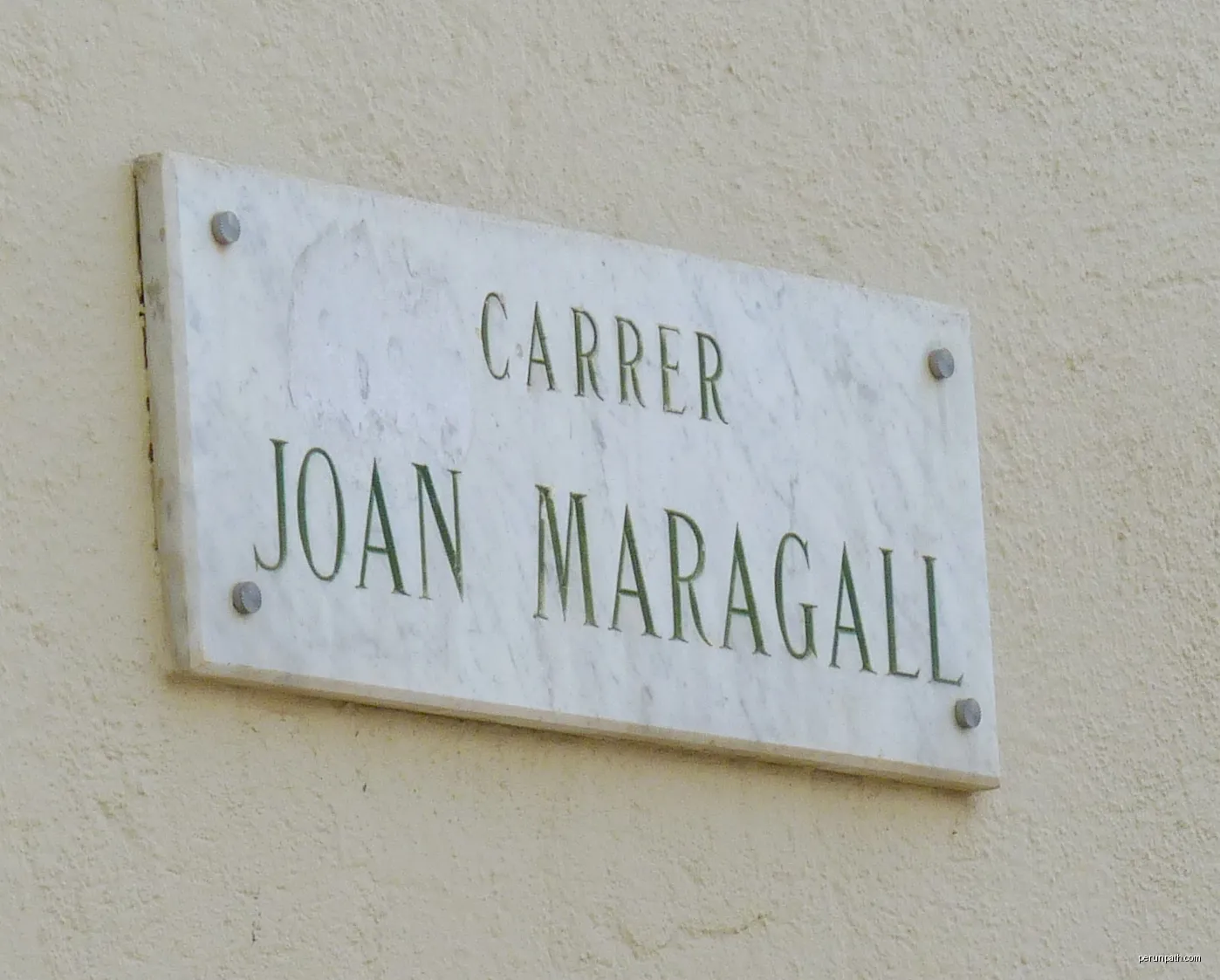 Carrer Joan Maragall, Maçanet de Cabrenys (Haut-Ampurdan, Gérone, Catalogne, Espagne) | Autor: Grondin | Licencja: CC BY-SA 3.0 | Źródło: Wikimedia Commons