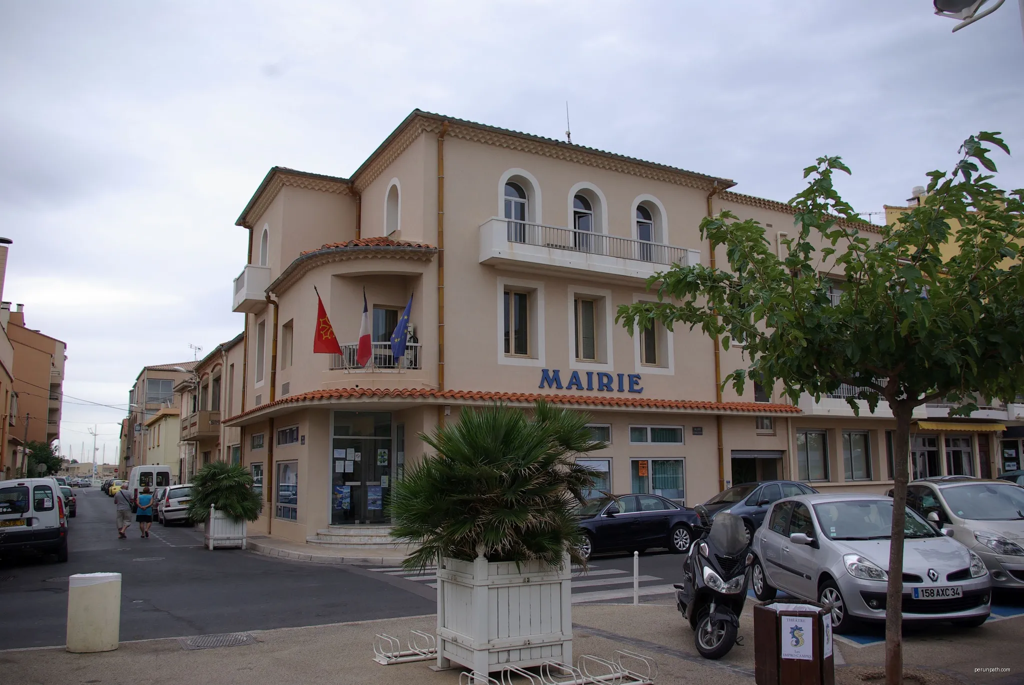 Valras-Plage in Frankreich. Der Ort befindet sich an der Mittelmeerküste. | Autor: Clemensfranz | Licencja: CC BY-SA 4.0 | Źródło: Wikimedia Commons