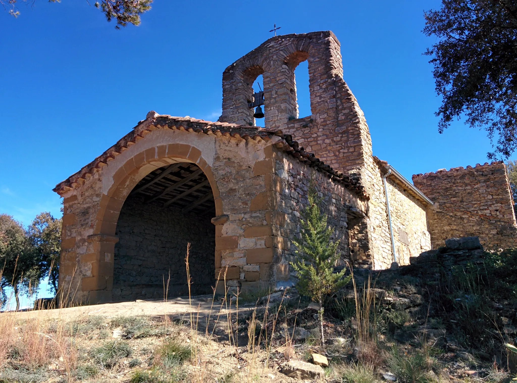 Església de Santa Maria d'Elena (Sant Aniol de Finestres) | Autor: Josep Maria Viñolas Esteva | Licencja: CC BY-SA 4.0 | Źródło: Wikimedia Commons