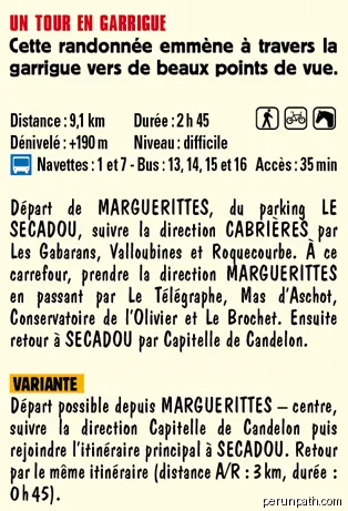 Un tour en garrigue