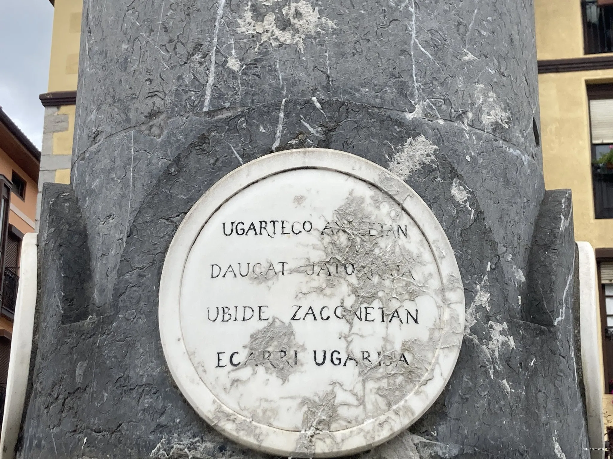 Urregarai eta Santa Eufemiarako bidezidorra