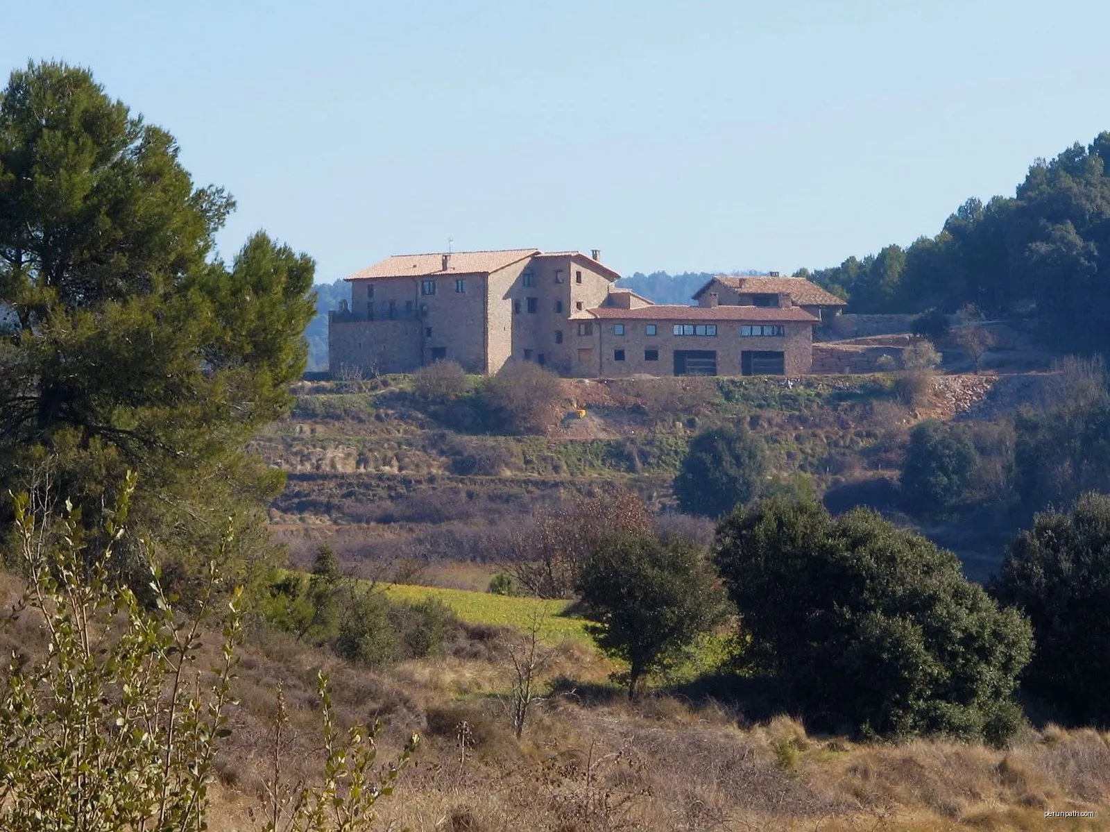 Ruta de les vint ermites. Variant Santa Maria de Cornet - Santa Maria d'Oló