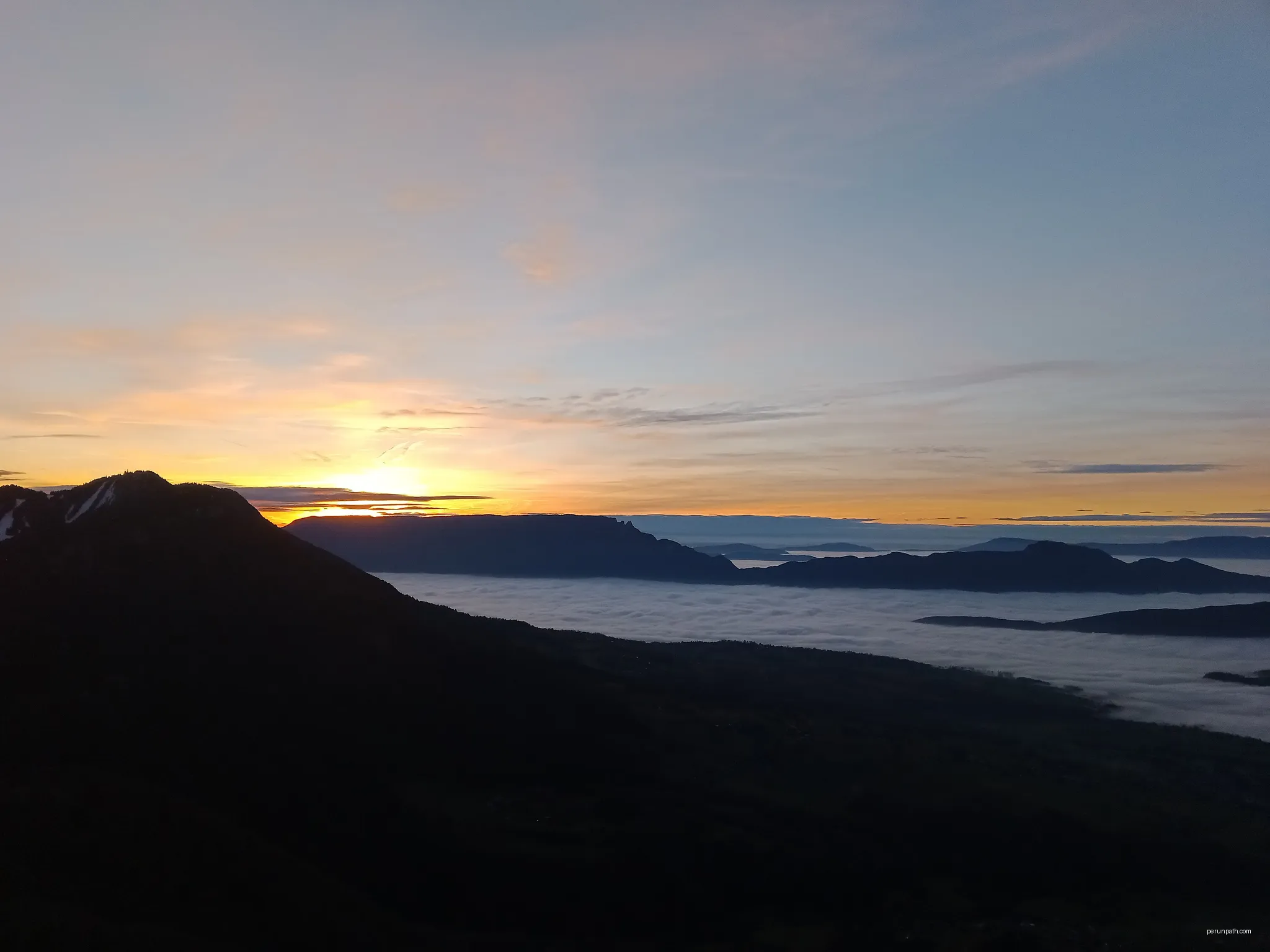 Itineraire Randonée Nordique - Refuge du Creux de Lachat