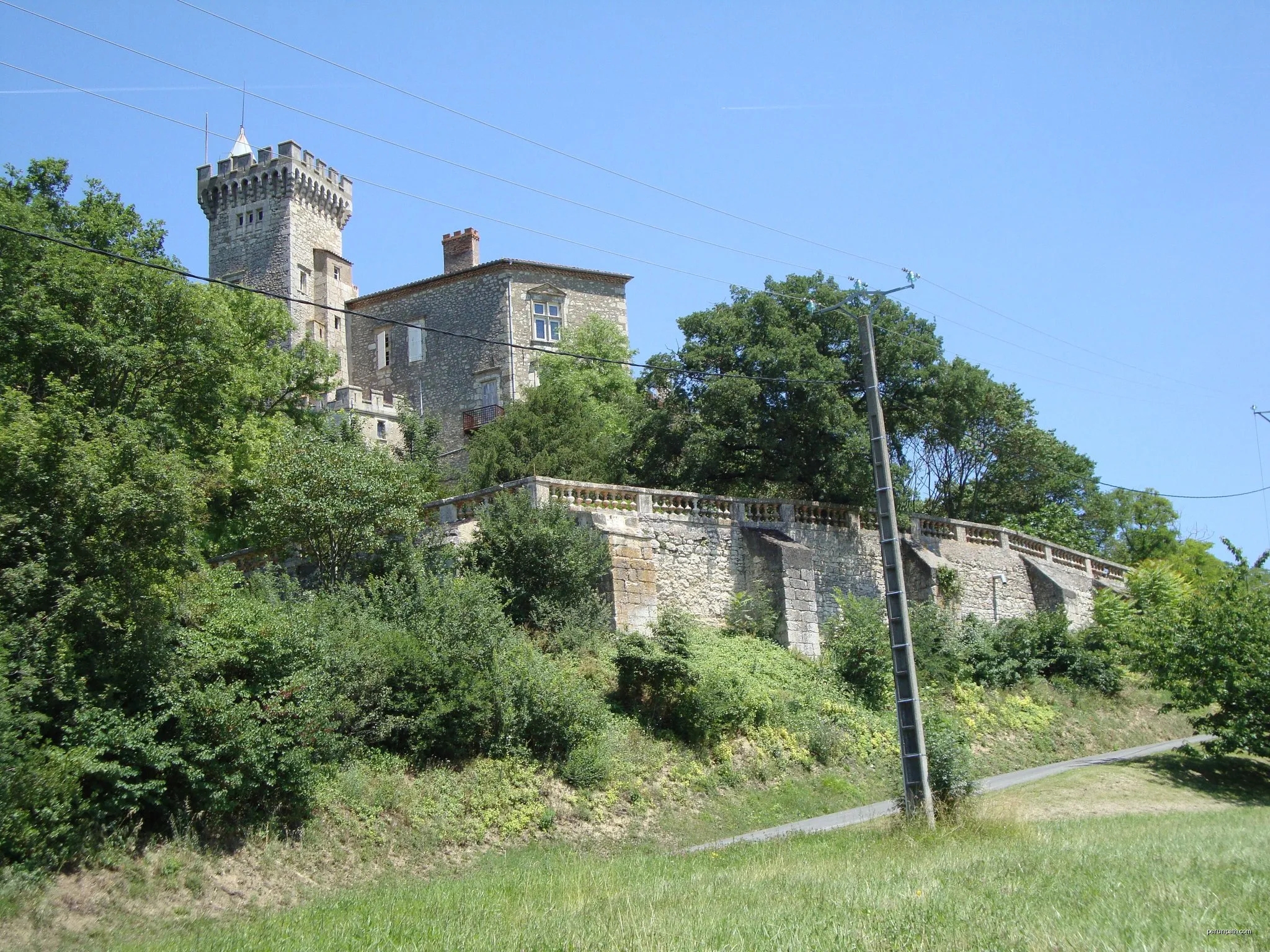Circuit du chateau de Montégut