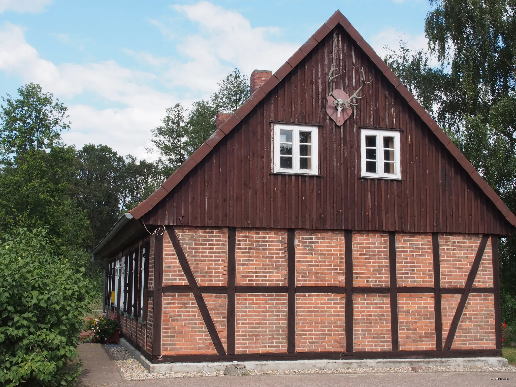 Umleitung des Heidschnuckenwegs auf Etappe 9