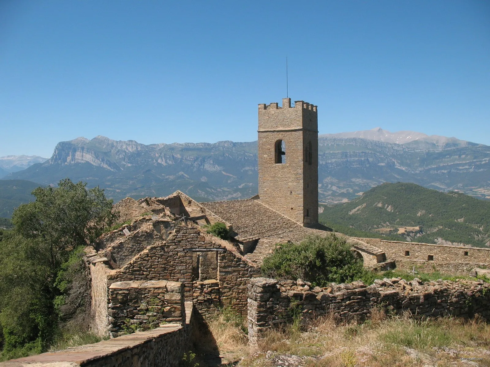Sobrarbe. Ruta BTT 11.2 Subida a Muro de Roda