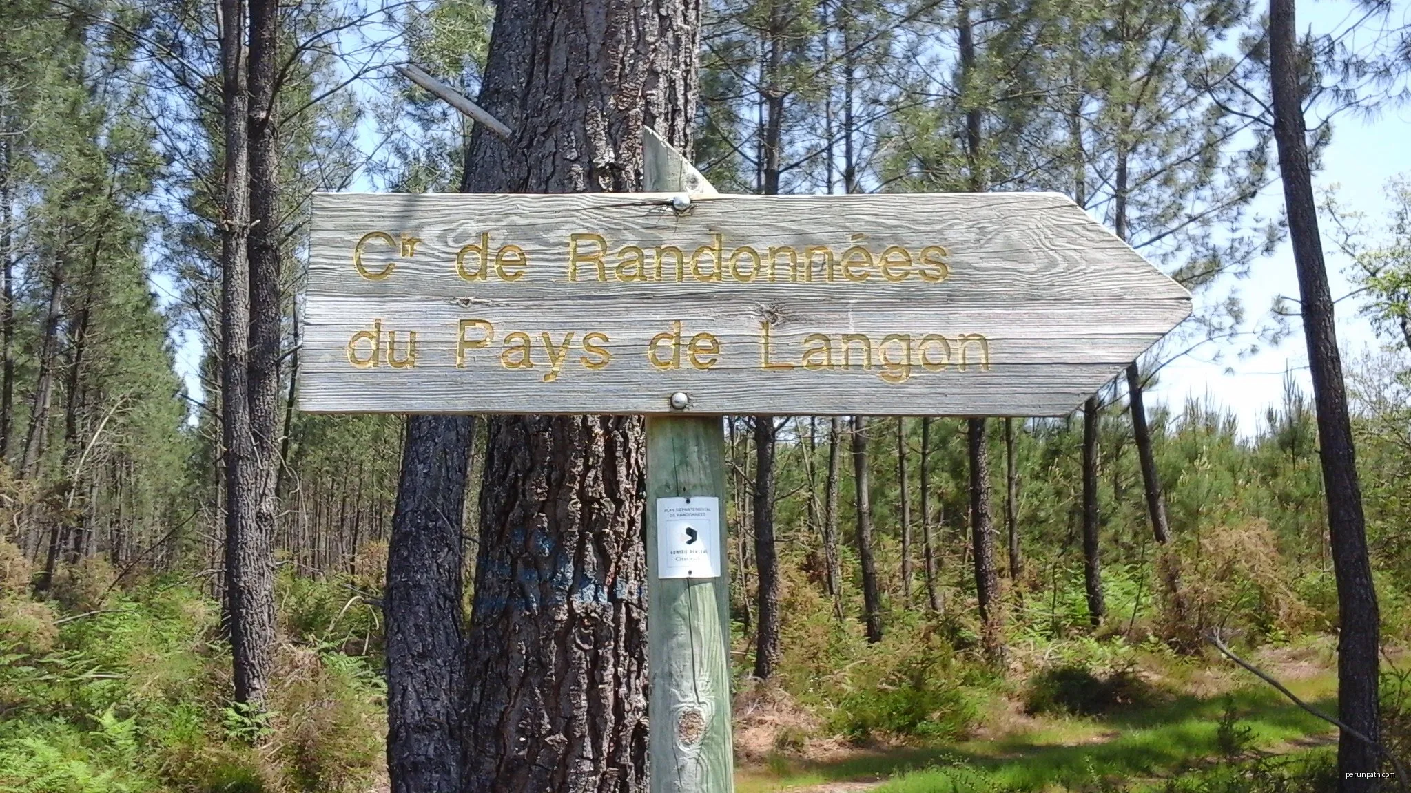 Boucle locale de Noaillan - chemin de randonnée (itinéraire incomplète)