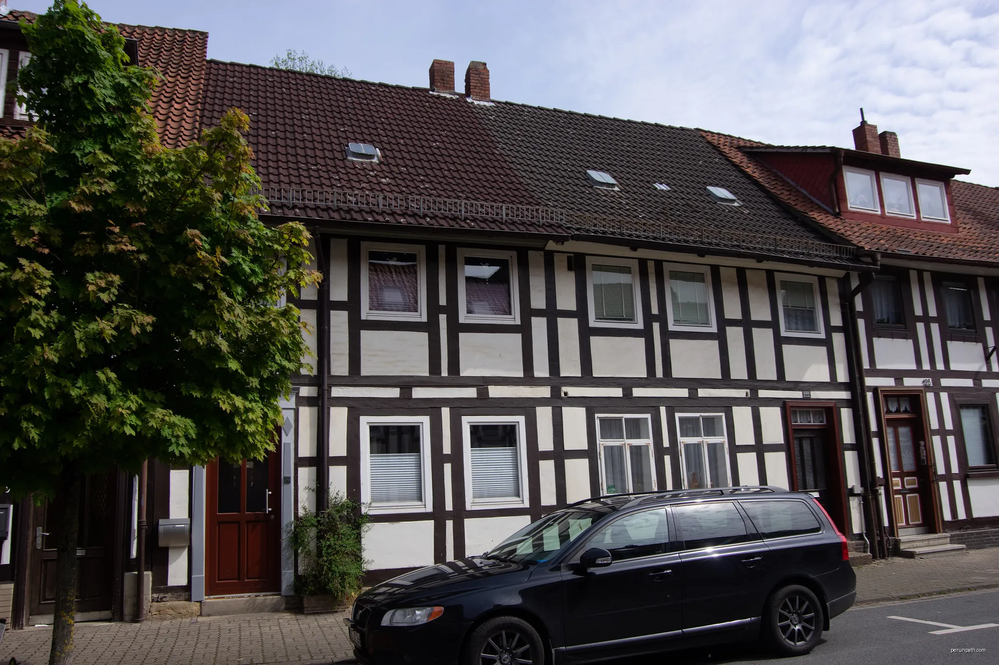 Bad Salzdetfurth in Niedersachsen. Das Haus, Adresse im Dateinamen, steht unter Denkmalschutz. | Autor: Clemensfranz | Licencja: CC BY-SA 4.0 | Źródło: Wikimedia Commons