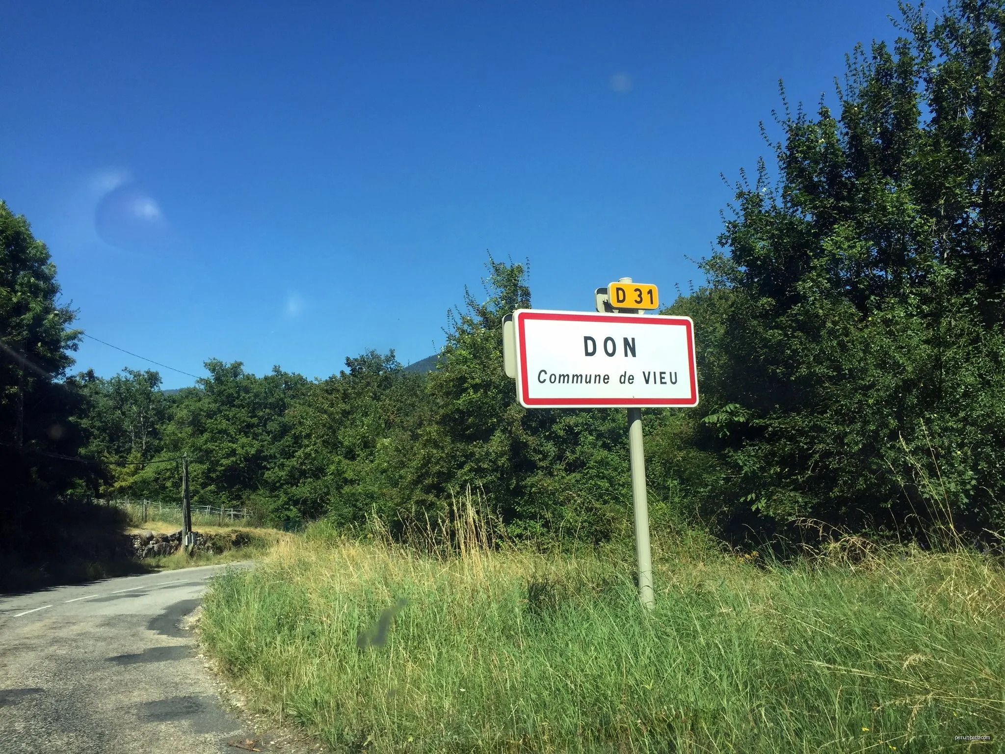 Col du Grand Colombier depuis Artemare