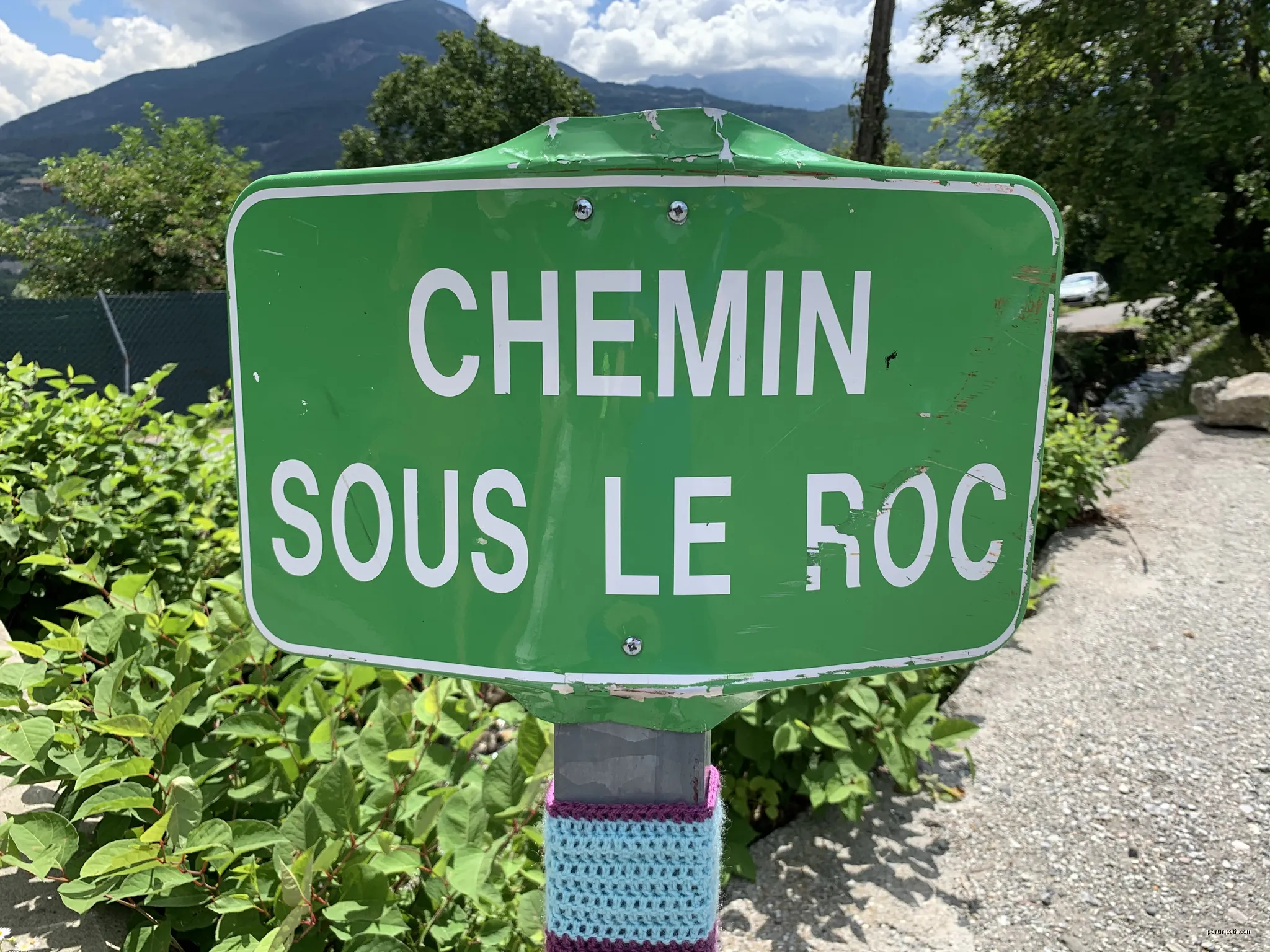 Le Chaffal - Canal sous le Roc 2