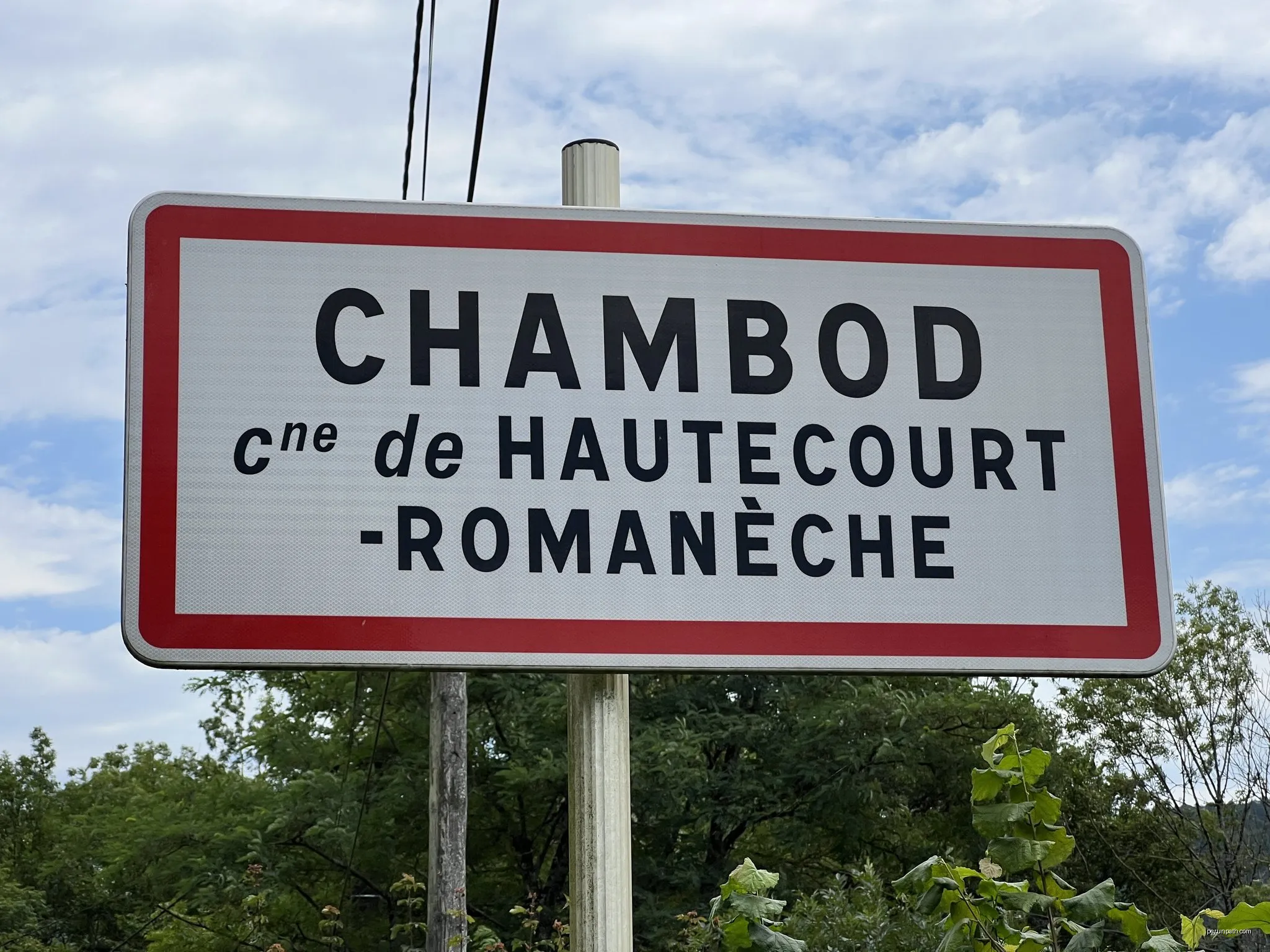 Sentier découverte de l'Île Chambod