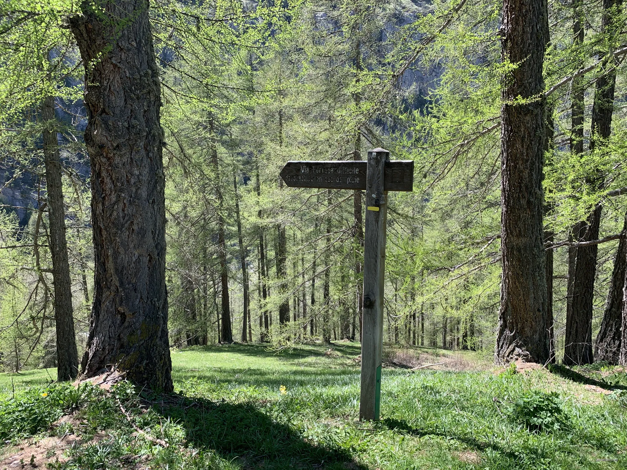 Pont du Pré-Lapierre - Pra Paisset Cabane Gautier
