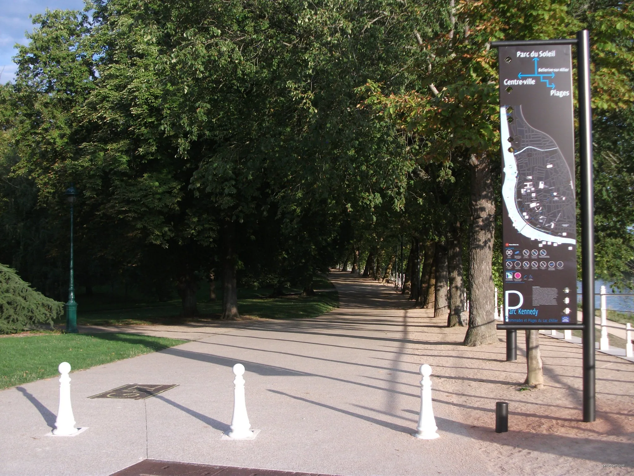 Itinéraire cyclable Traversée de Vichy