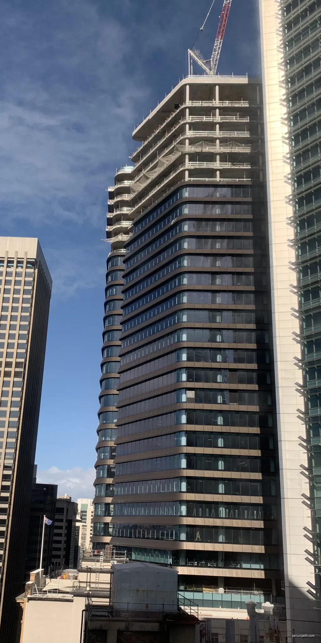 Veduta del Parkline Place di Sydney | Autor: Plumbago Capensis | Licencja: CC BY-SA 4.0 | Źródło: Wikimedia Commons