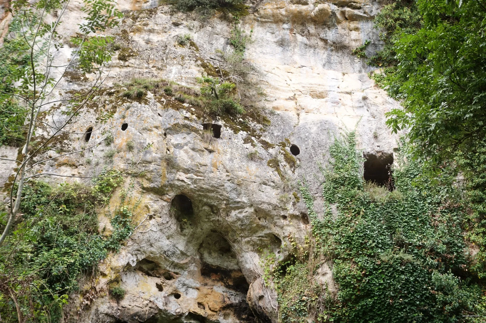 Le chemin de la source du Piage