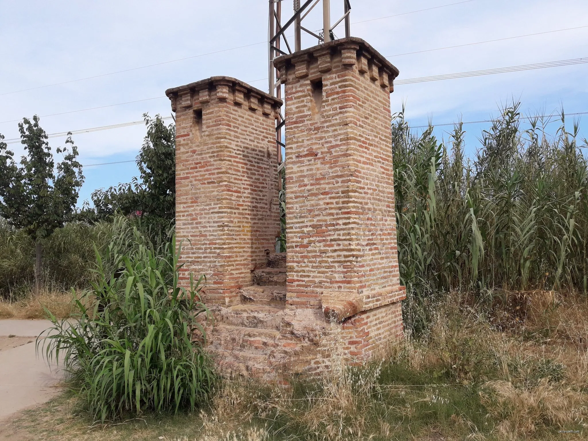 Accés al Parc Agrari i riu Llobregat