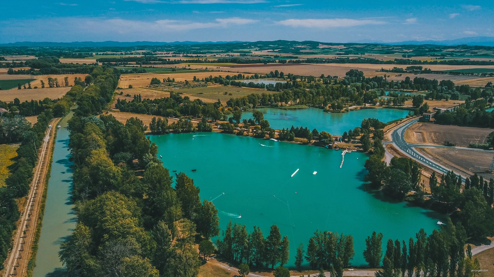 Le Canal du Midi à vélo : Bram / Carcassonne