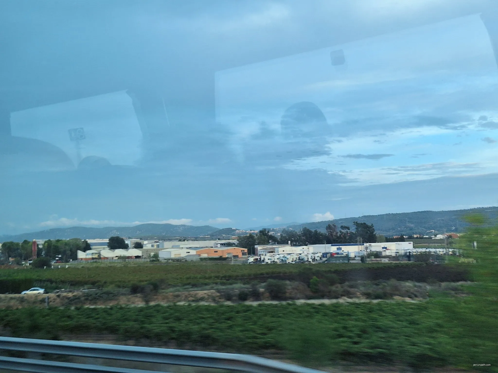 Camí de Vilafranca al Polígon Ind Sant Pere Molanta
