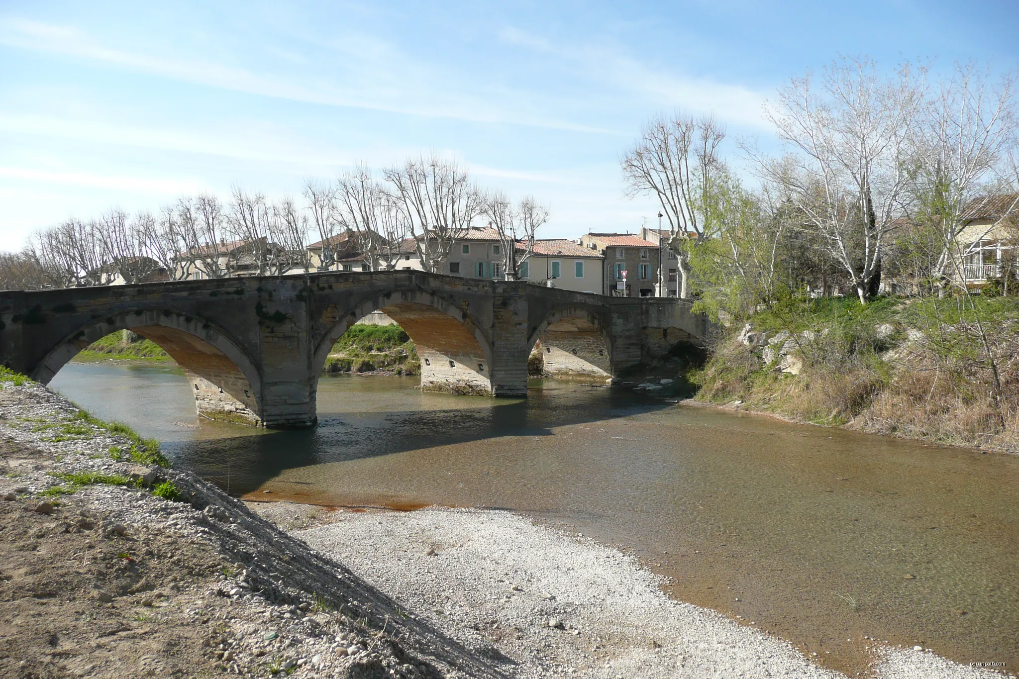 Promenade sur les Rives de l'Ouvèze