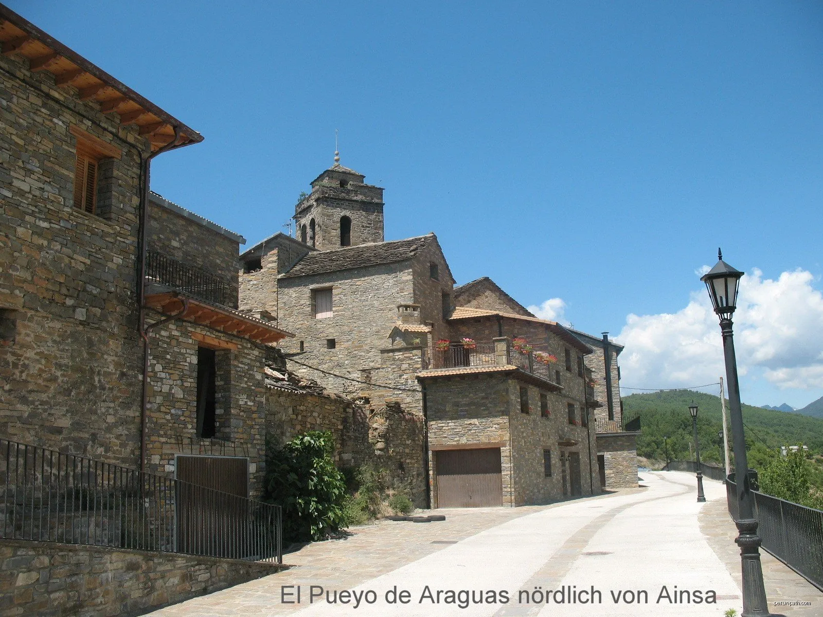 Sobrarbe. BTT. Ruta 5.1 Variante Senda de El Pueyo a Aínsa por GR 19