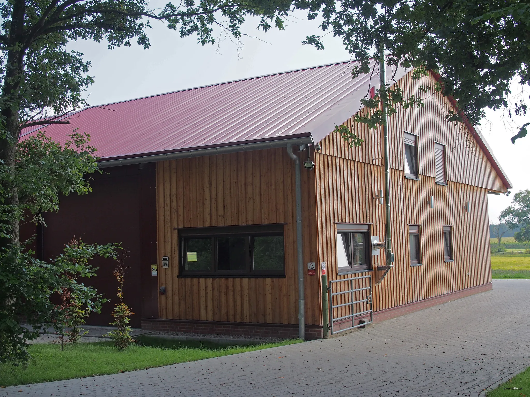 Wohnhaus, Vor dem Hofe 2A in Rebberlah, Gemeinde Eschede, Landkreis Celle | Autor: Hajotthu | Licencja: CC BY 3.0 | Źródło: Wikimedia Commons