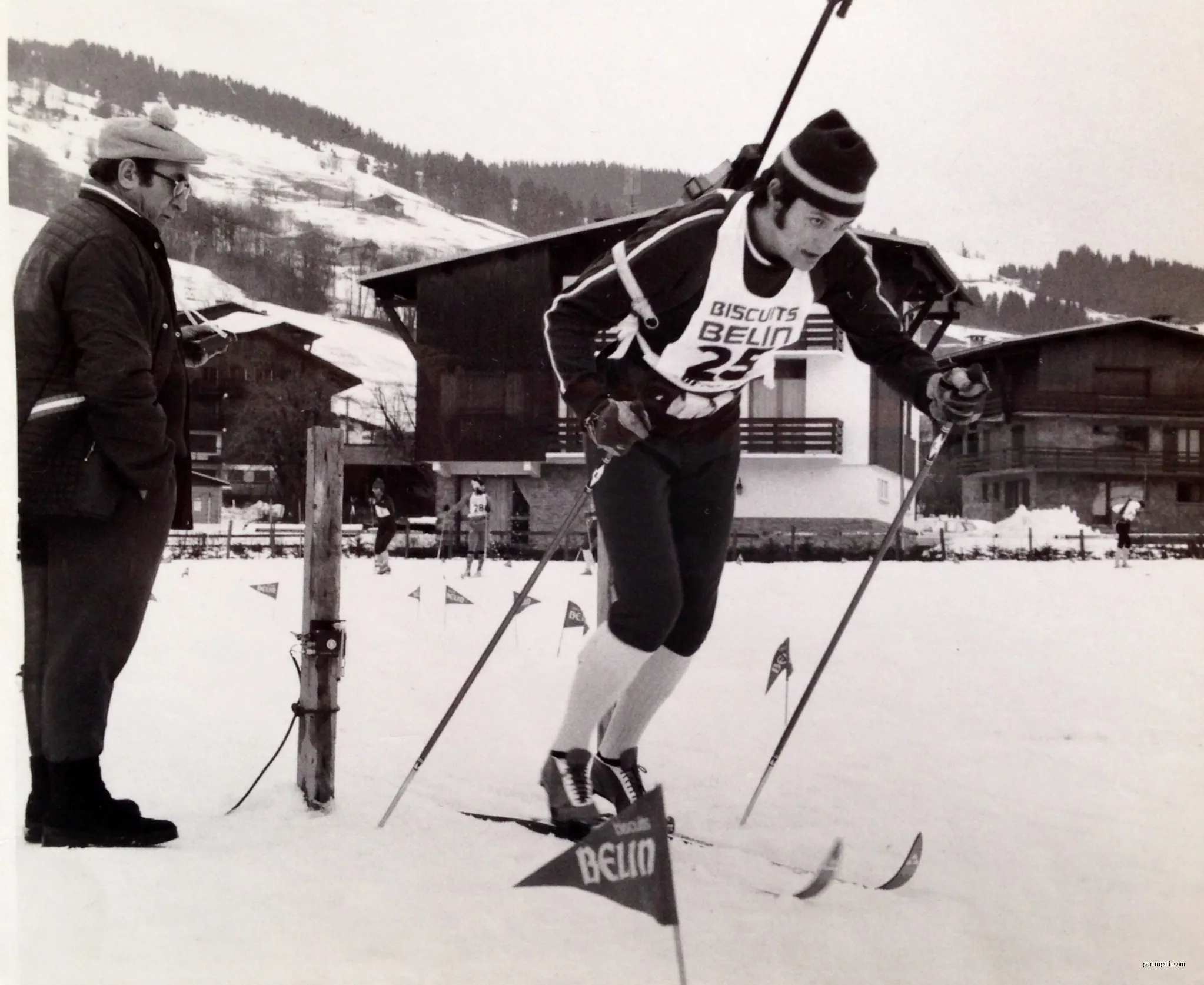 Départ du championnat de France à Megève | Autor: regis reymond | Licencja: CC BY-SA 3.0 | Źródło: Wikimedia Commons