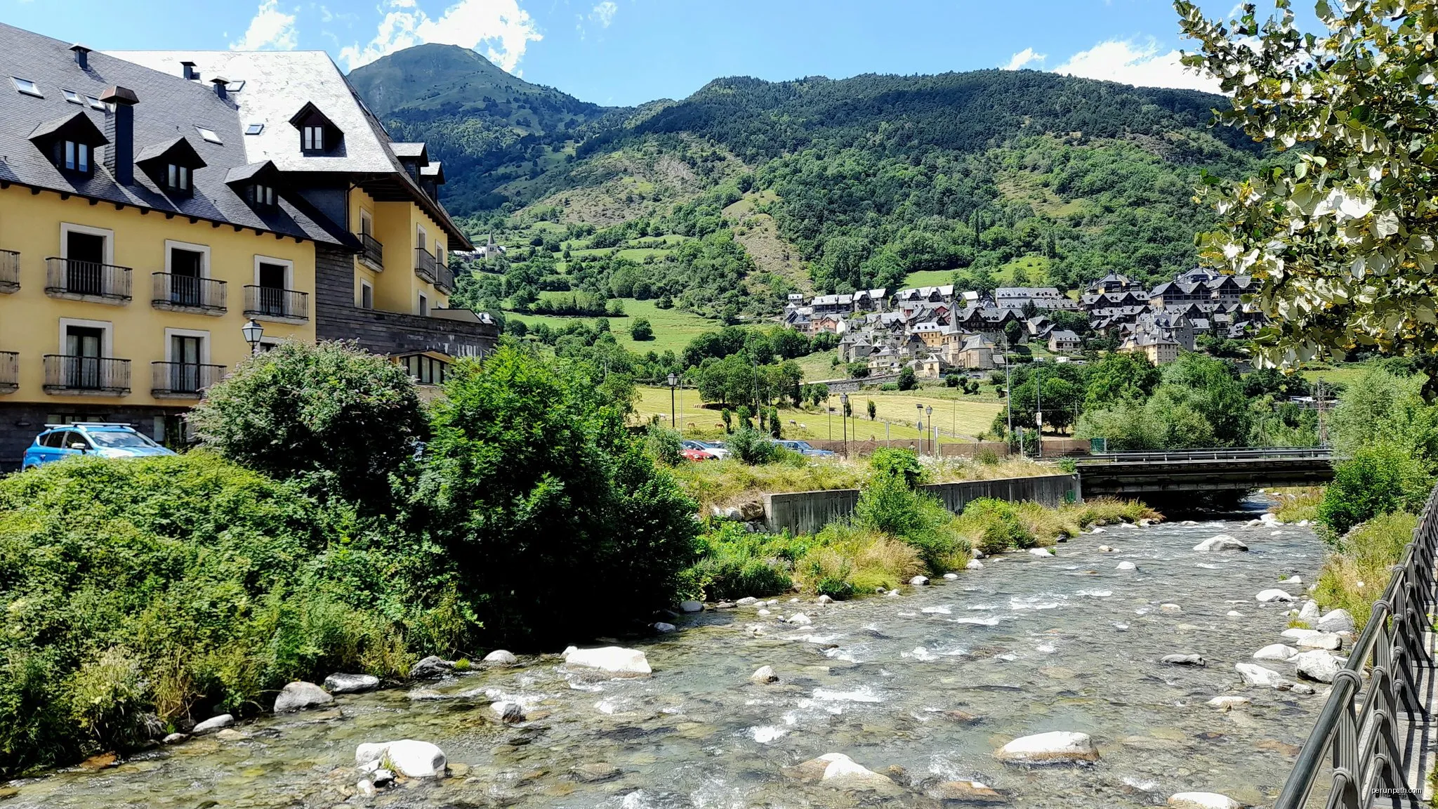 Sender circular de la Val d'Aran. Variant Espitau de Vielha - Vielha