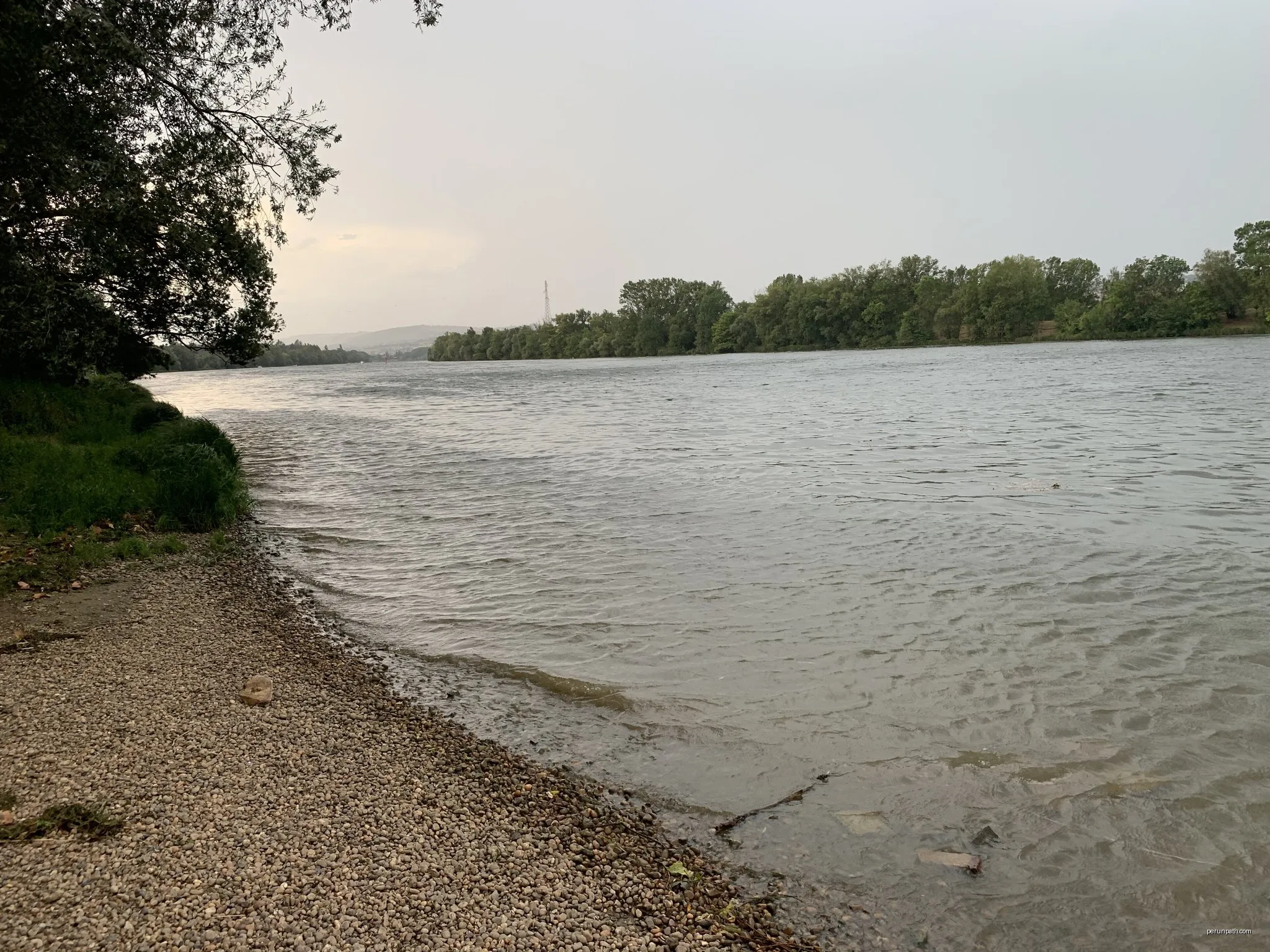 La Voie Bleue, Moselle-Saône à vélo - Villefranche-sur-Saône - Lyon