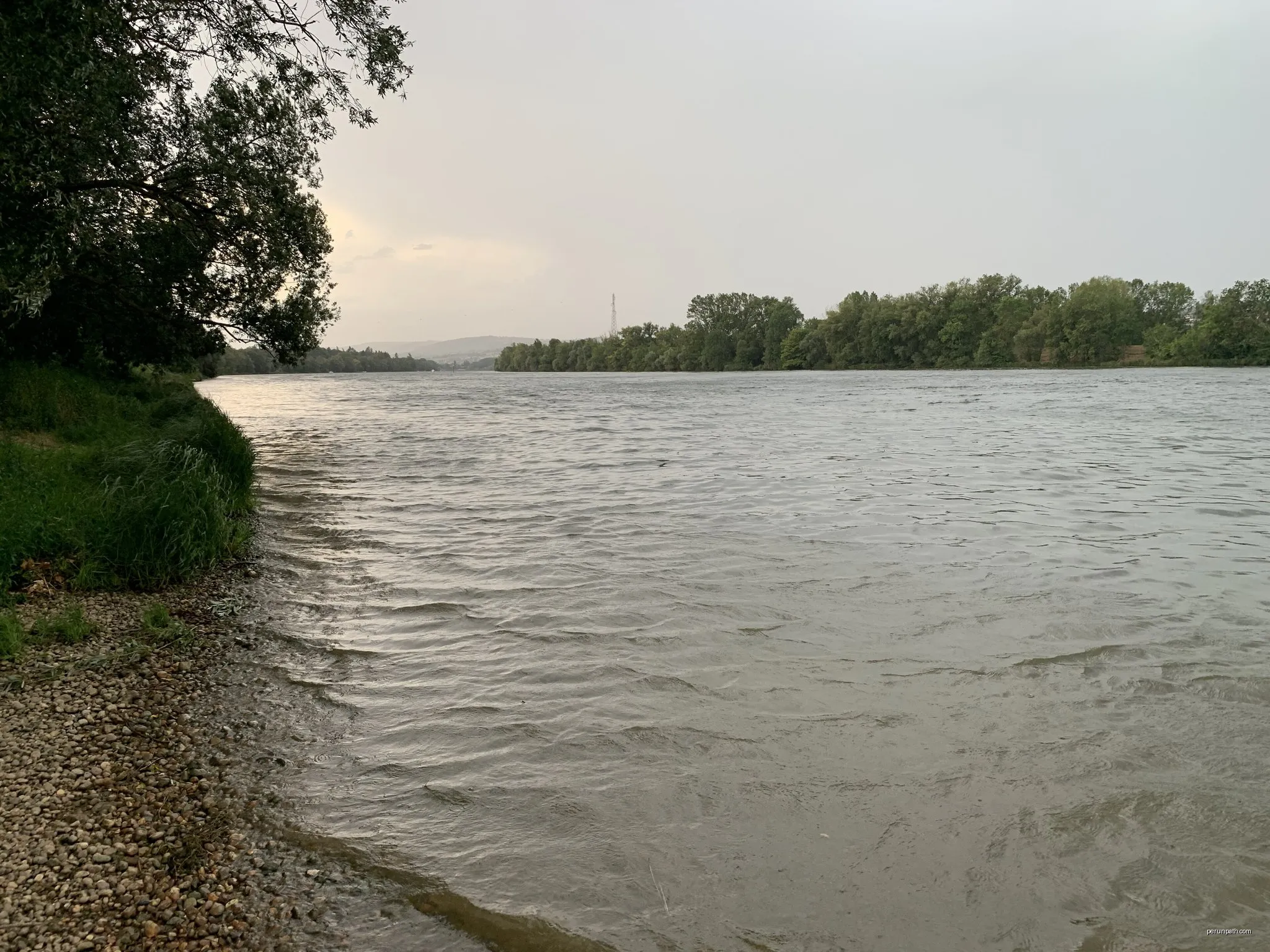 La Voie Bleue, Moselle-Saône à vélo - Villefranche-sur-Saône - Lyon