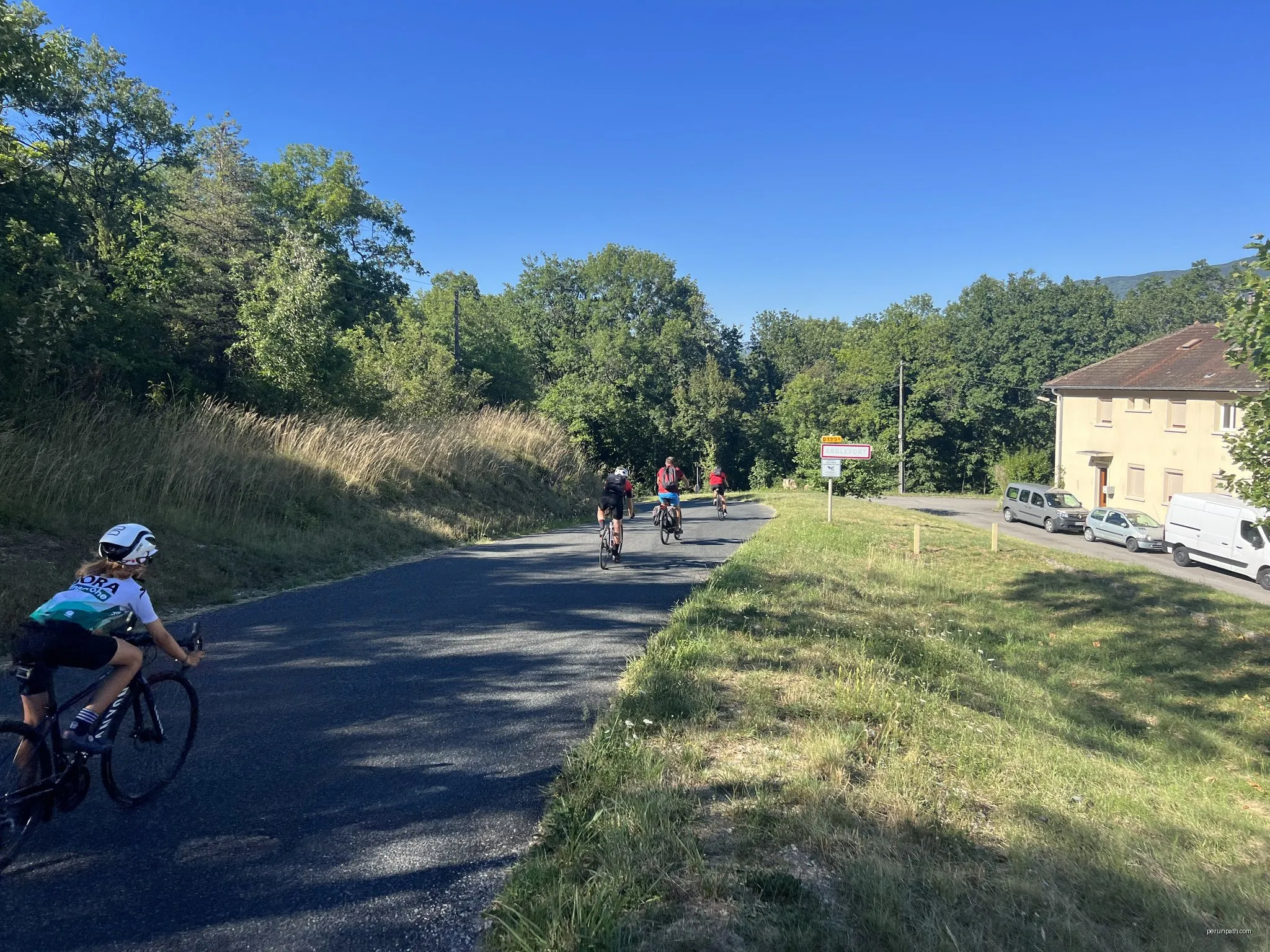 Col du Grand Colombier depuis Anglefort