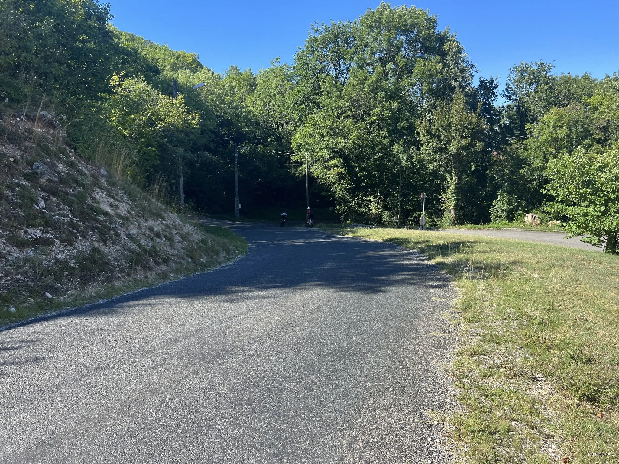 Col du Grand Colombier depuis Anglefort