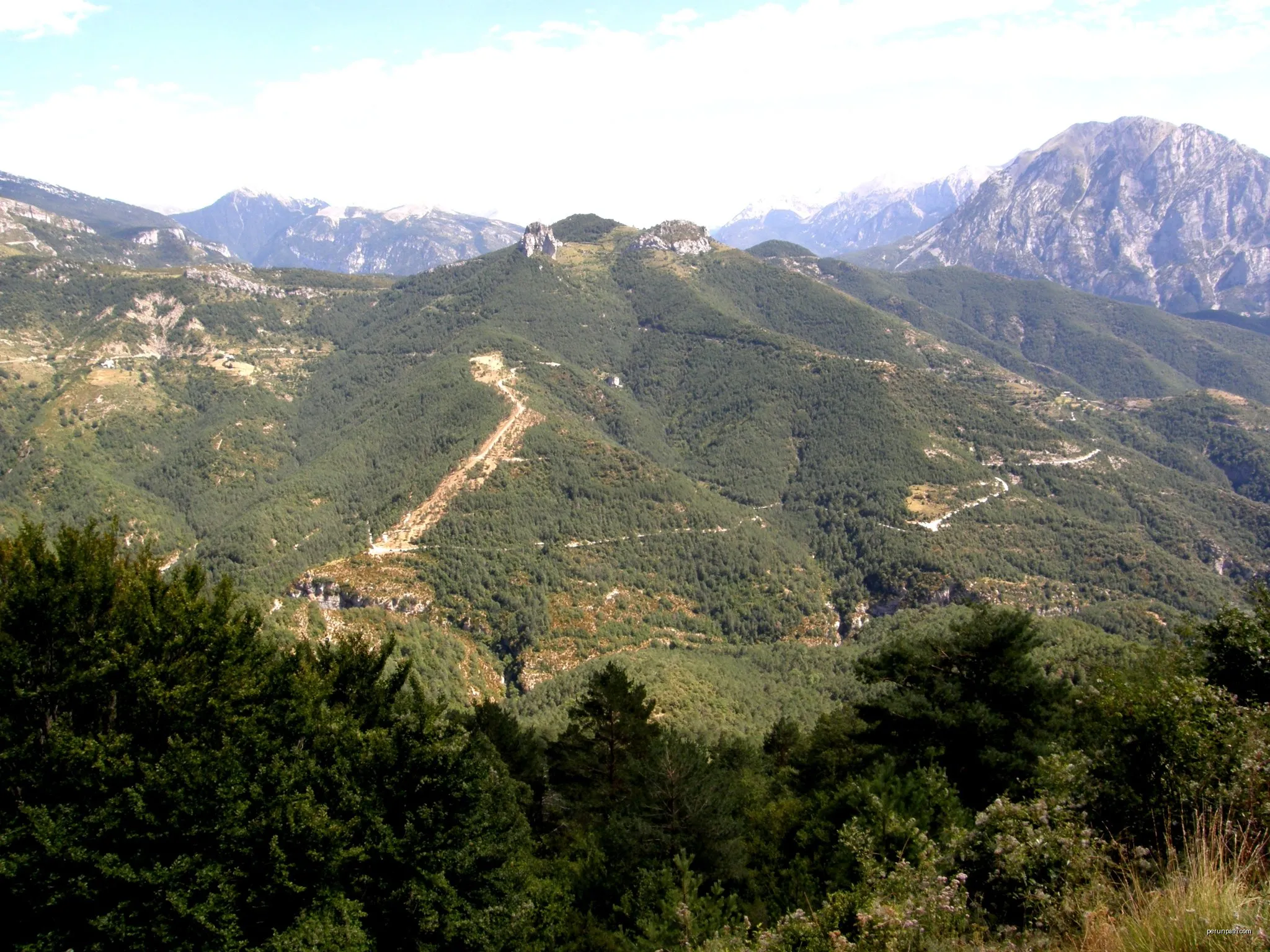 Sendero de los miradores de Revilla